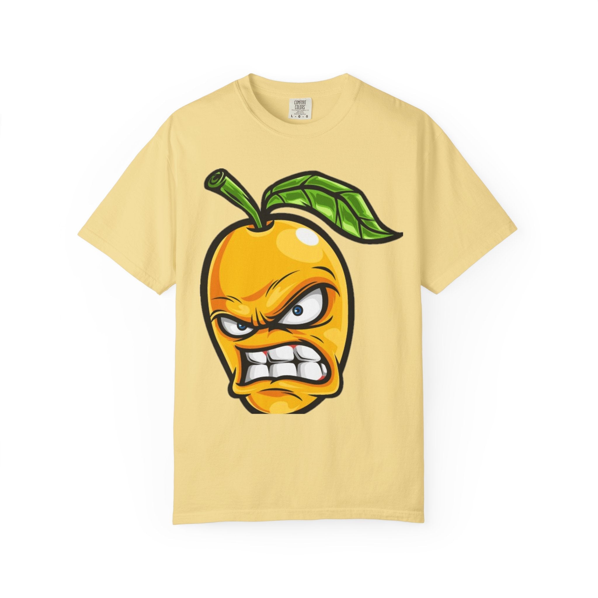 Angry Citrus Graphic Tee 🍊🔥 | Bold Cartoon Streetwear T-Shirt