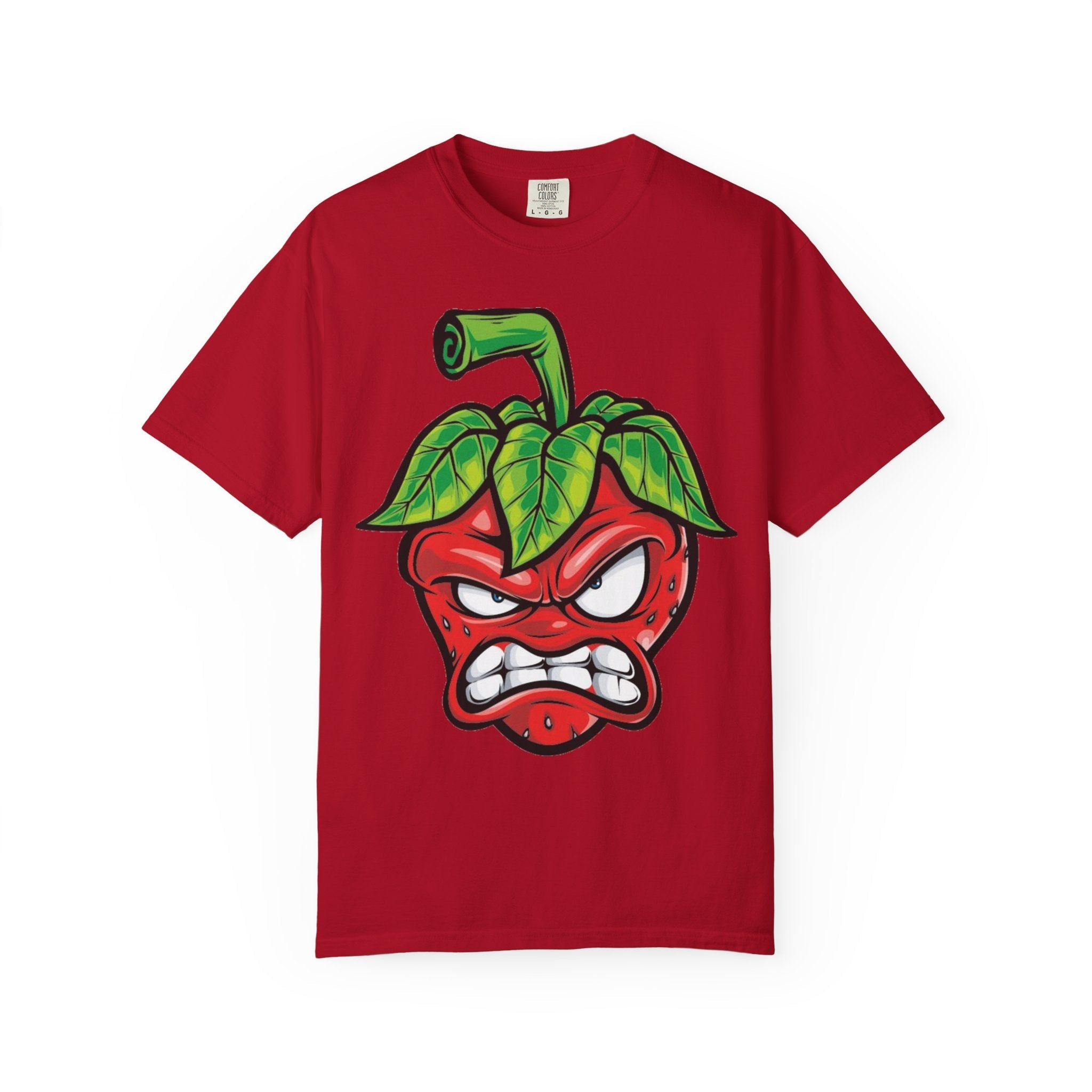 Angry Strawberry Street Tee 🍓😤