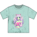 Anime Alien Heart Youth T‑Shirt — Pastel Kawaii Cute Heart Graphic Printify