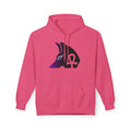 Ankh Symbol Fleece Hoodie | Unisex Cozy Wear for Spiritual Souls, Perfect Gift for Festivals, Meditation, and Everyday Comfort Printify