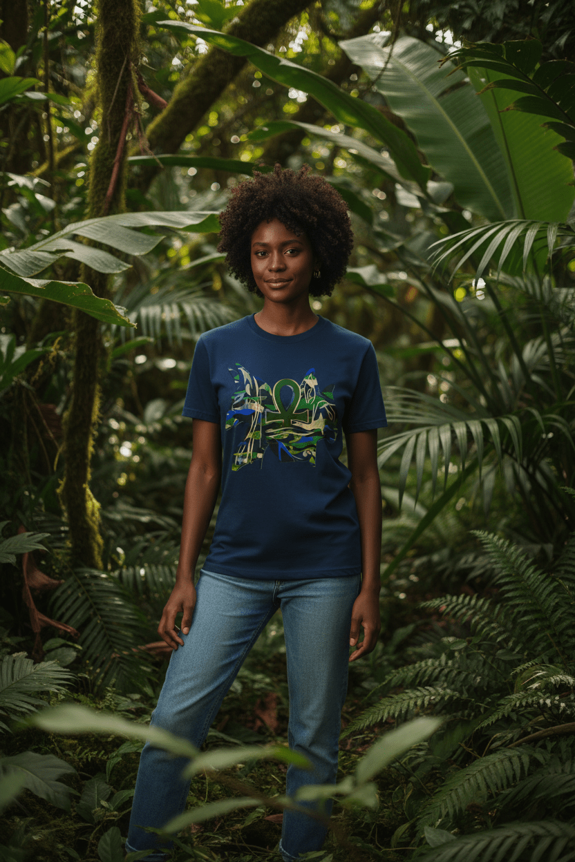 Black Woman Jungle