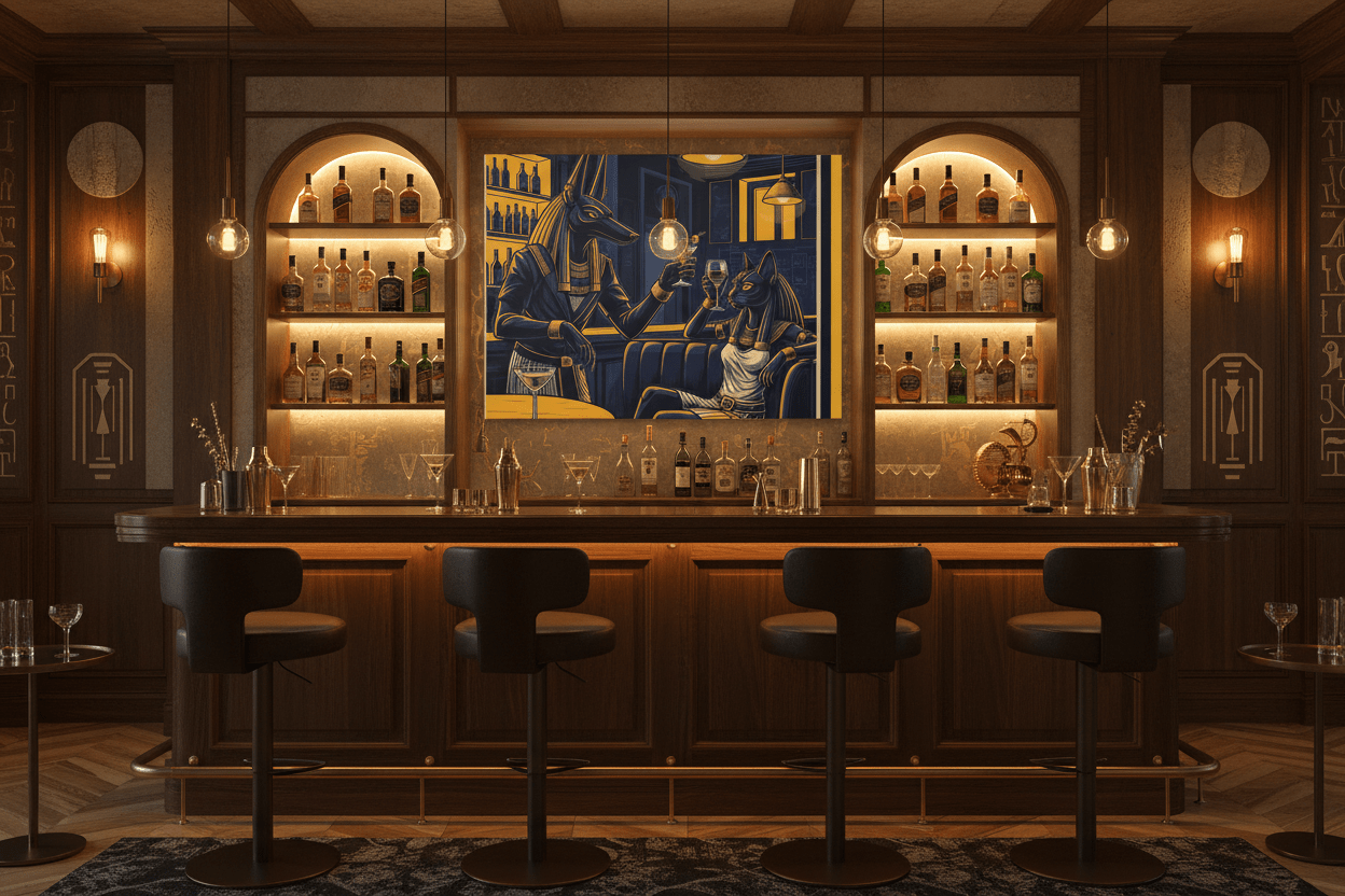 Sophisticated Home Bar