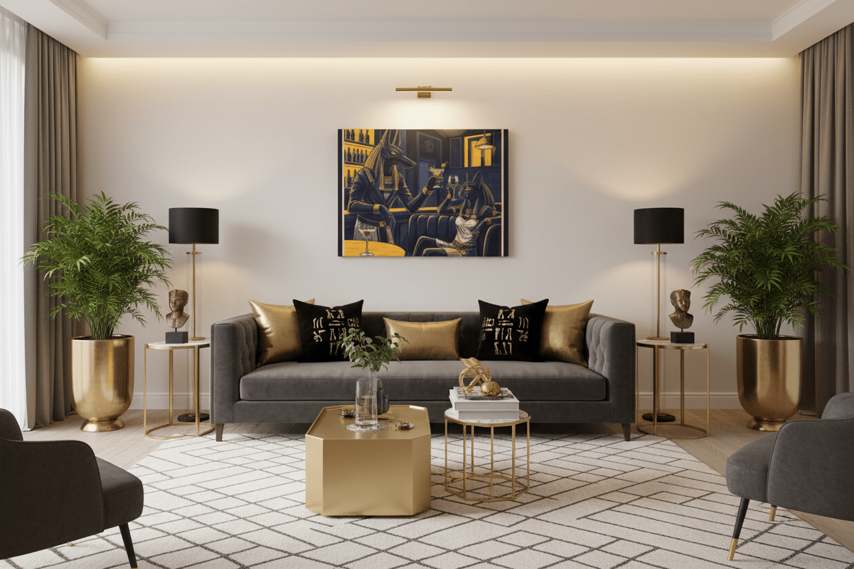 Luxurious Egyptian Decor