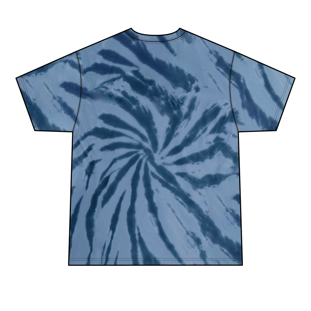 Anubis Graphic Tie-Dye T-Shirt — Vibrant Egyptian Myth Tee for Men
