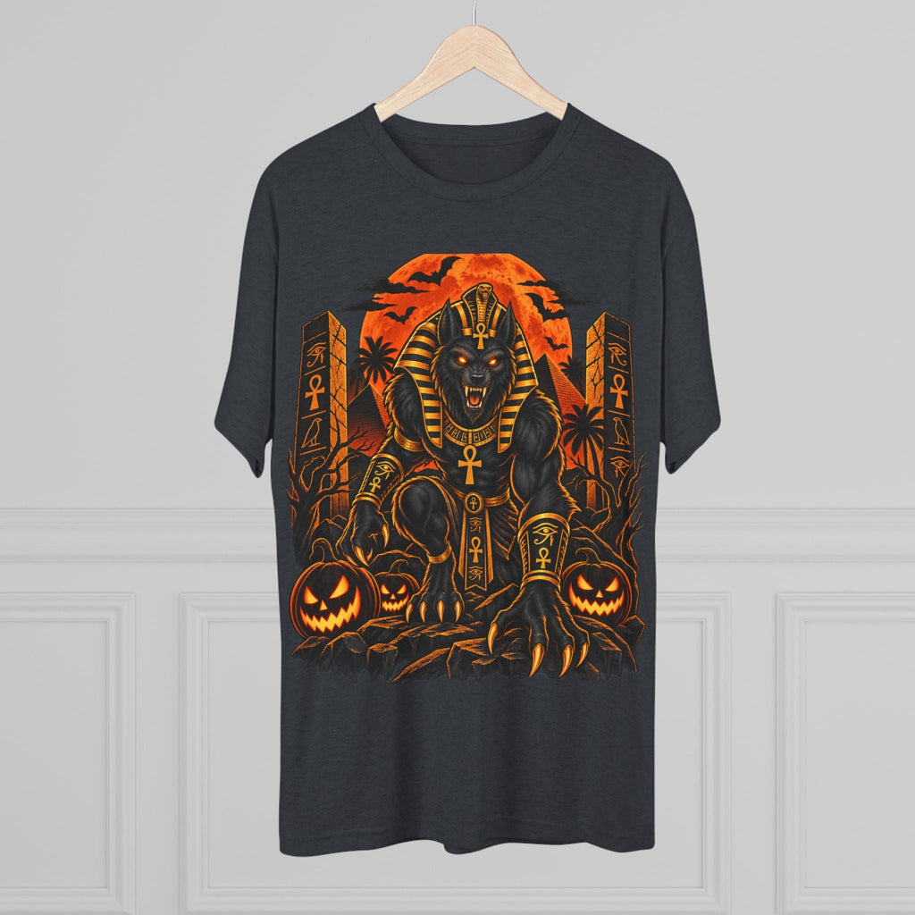 Anubis Halloween Tee — Egyptian Werewolf Pharaoh Graphic