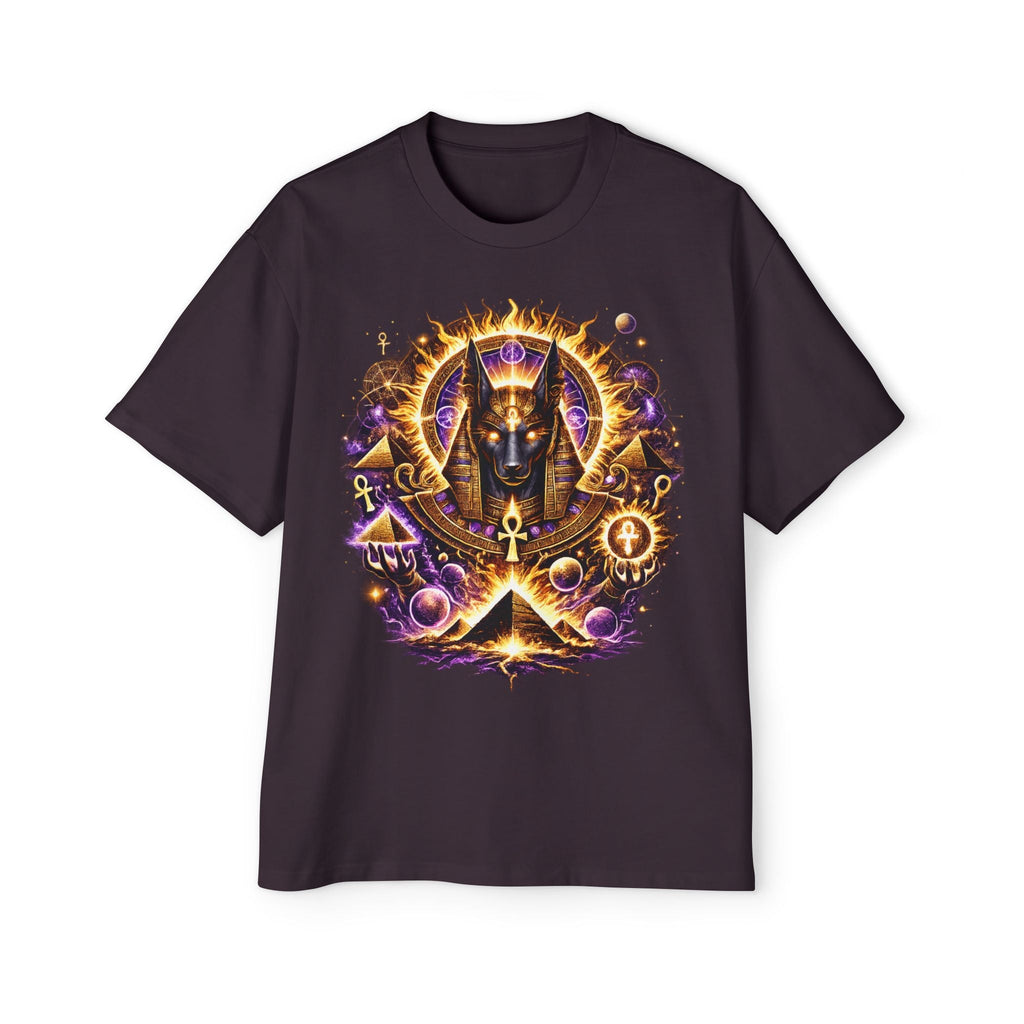 Anubis Oversized Tee — Guardian of the Gate