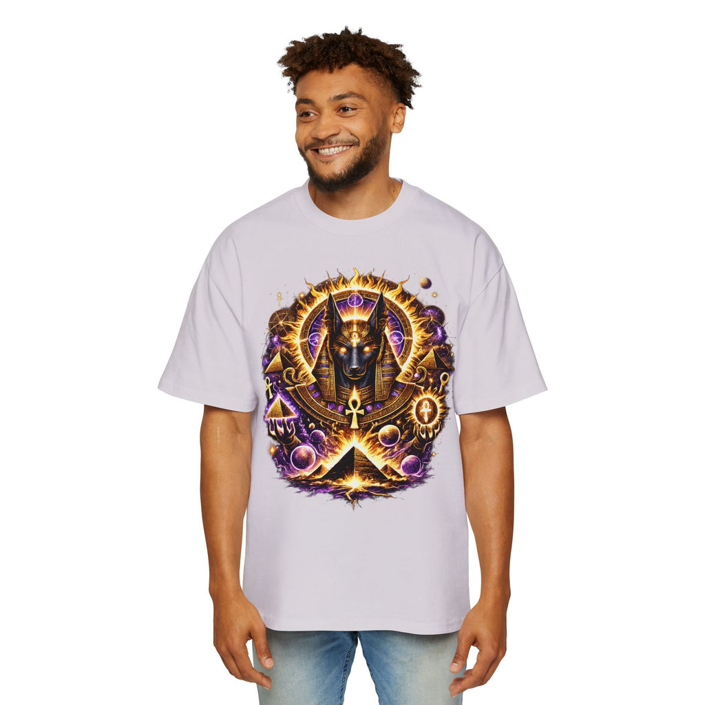 Anubis Oversized Tee — Guardian of the Gate