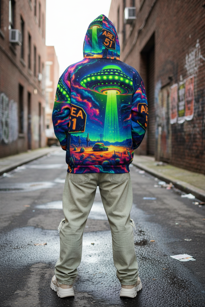 Back angle view