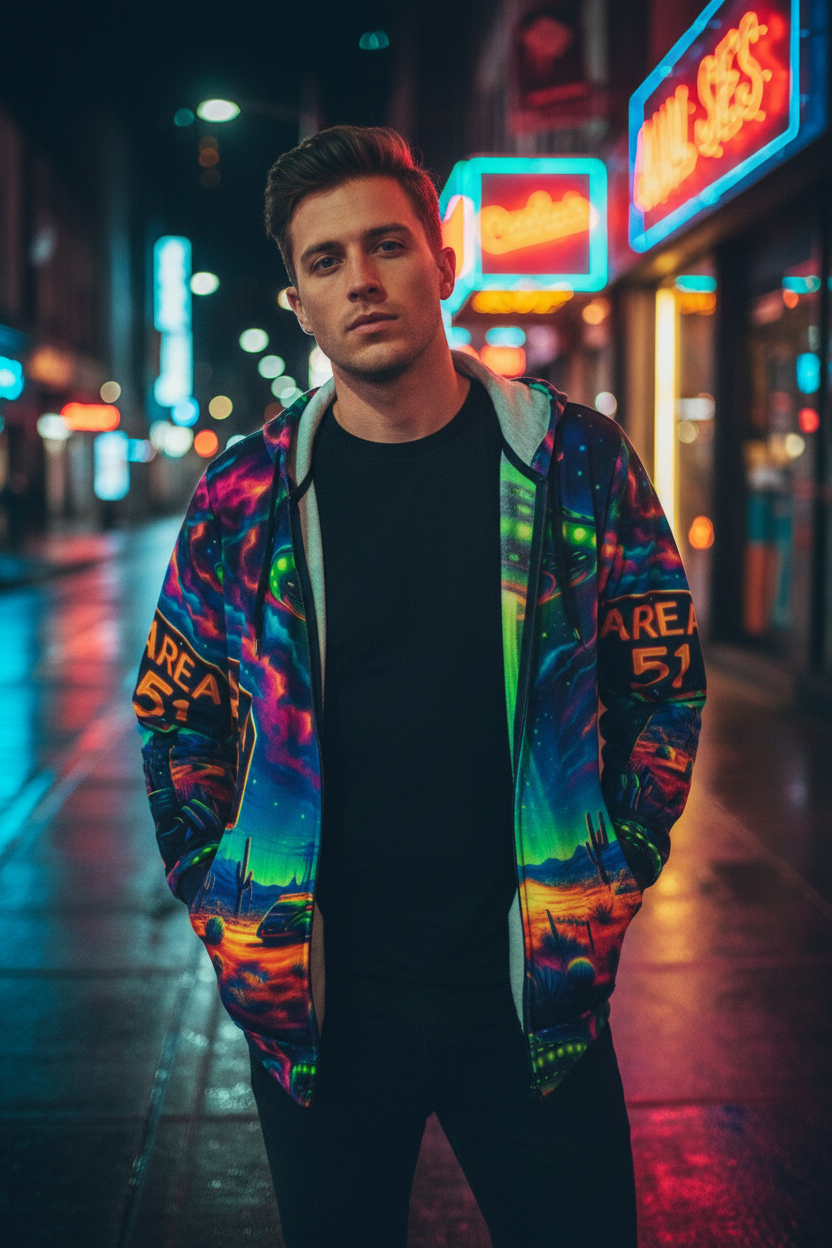 Night neon setting