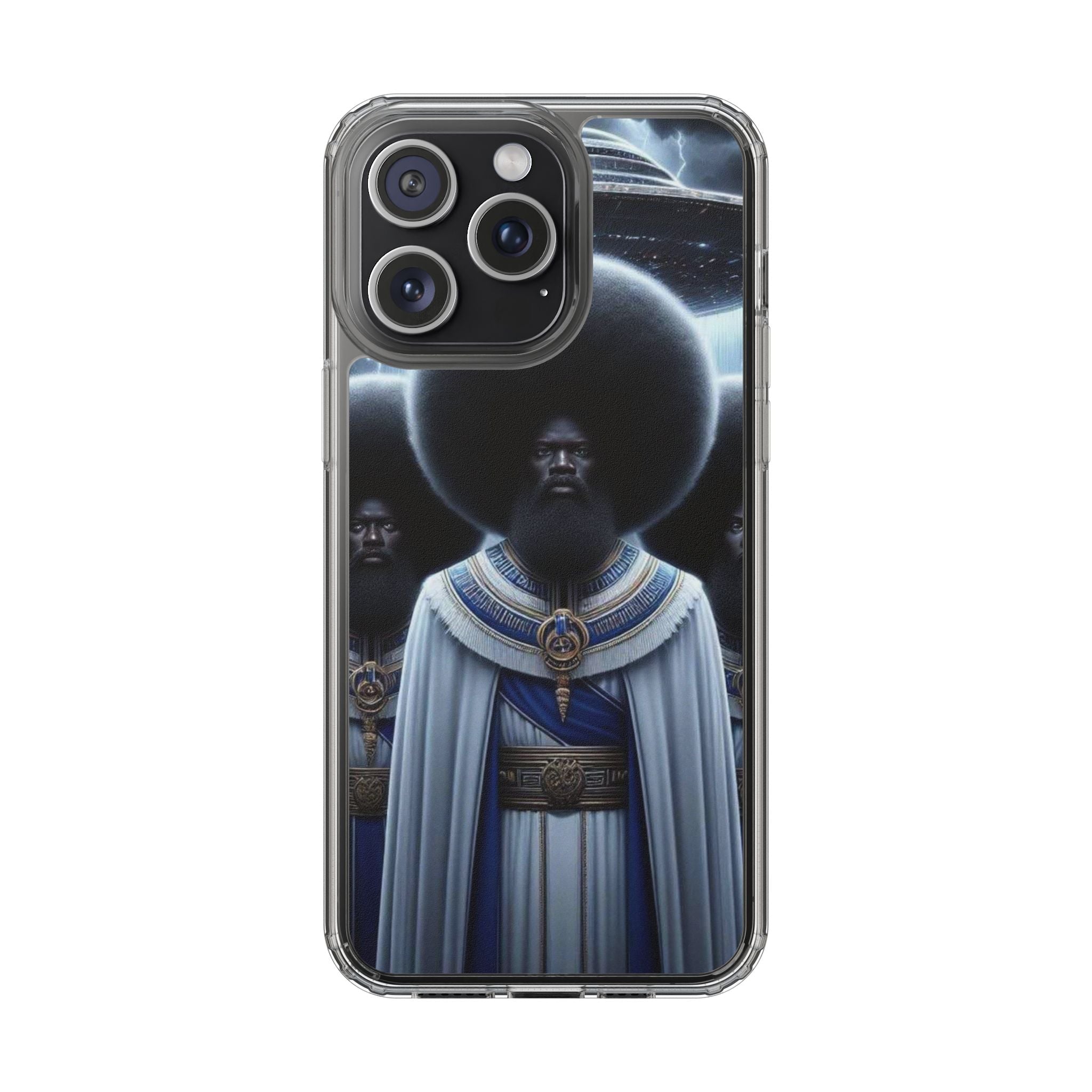 Artistic Clear Phone Cases, Unique Clear Case, Modern Phone Cover, Trendy Phone Case, Phone Accessories, Gift for Him/Her Printify