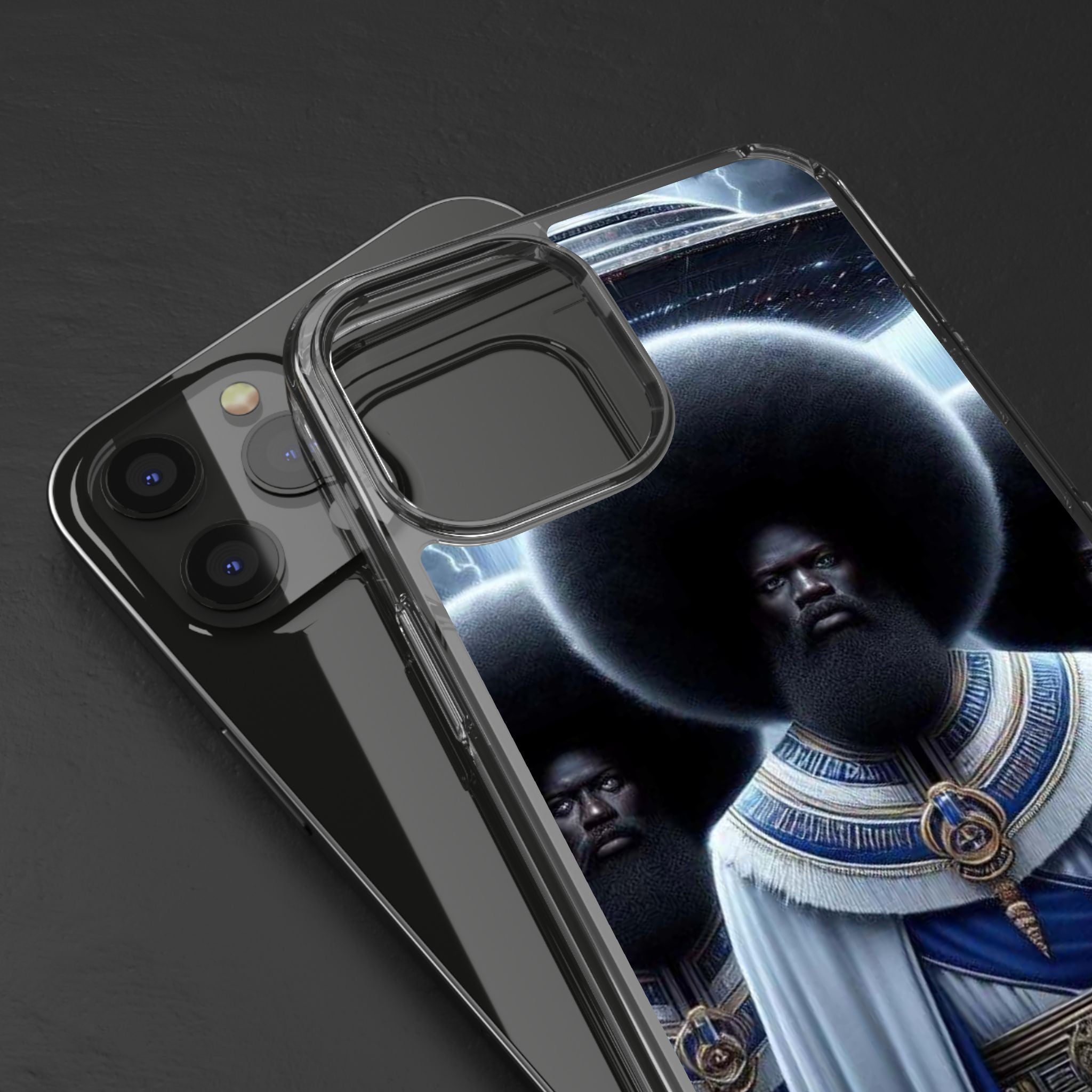 Artistic Clear Phone Cases, Unique Clear Case, Modern Phone Cover, Trendy Phone Case, Phone Accessories, Gift for Him/Her