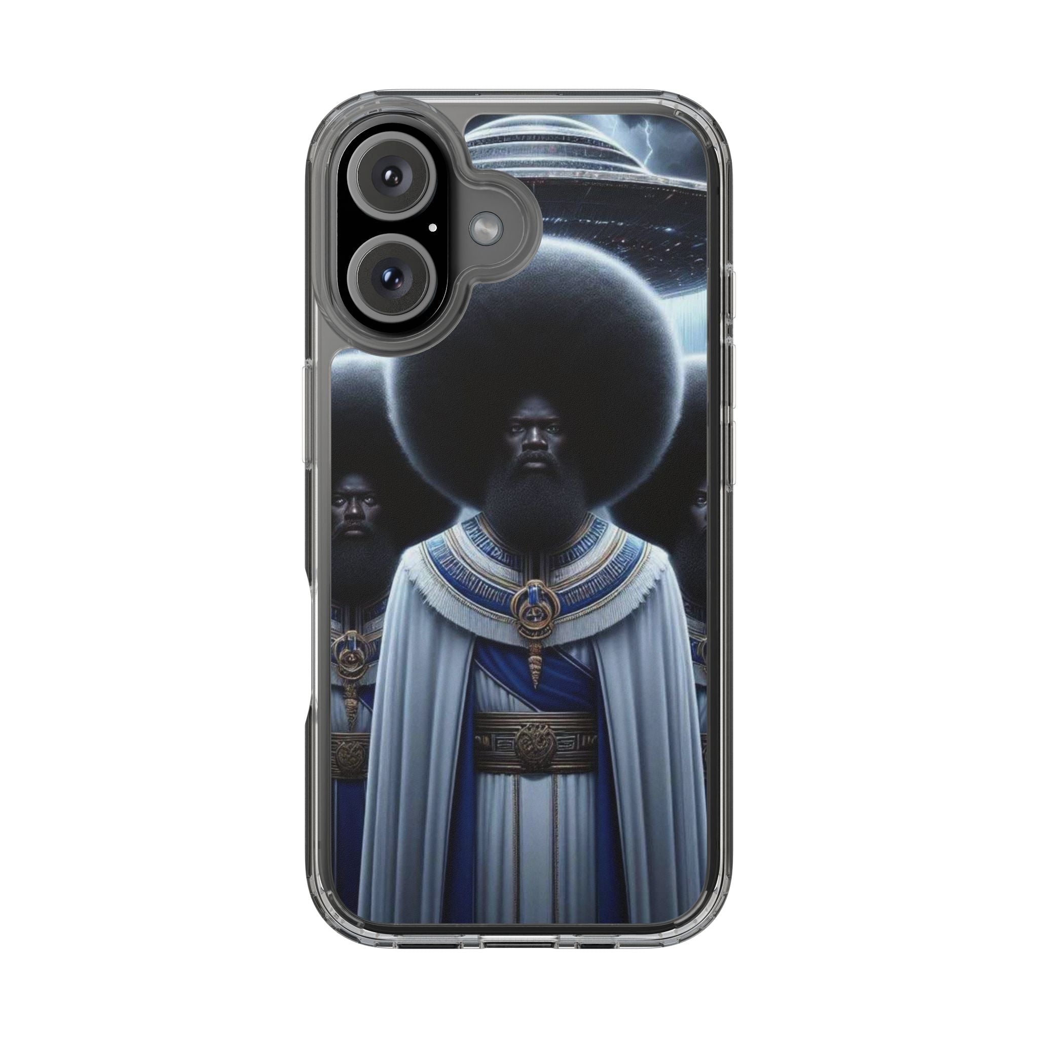 Artistic Clear Phone Cases, Unique Clear Case, Modern Phone Cover, Trendy Phone Case, Phone Accessories, Gift for Him/Her Printify
