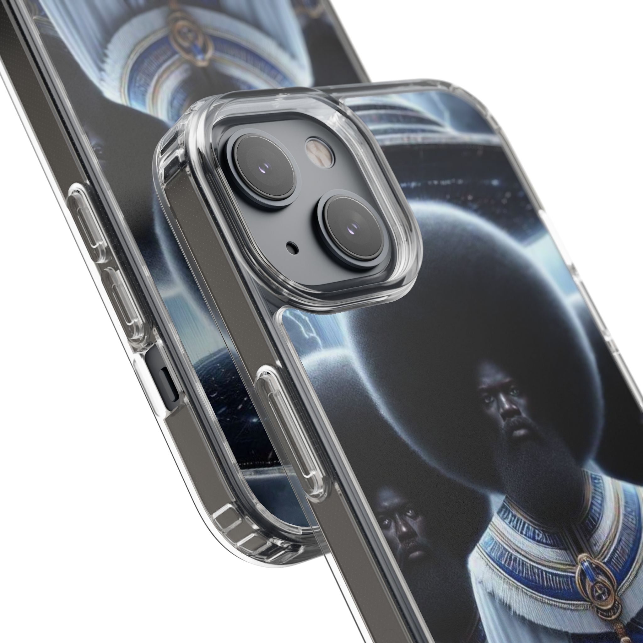 Artistic Clear Phone Cases, Unique Clear Case, Modern Phone Cover, Trendy Phone Case, Phone Accessories, Gift for Him/Her