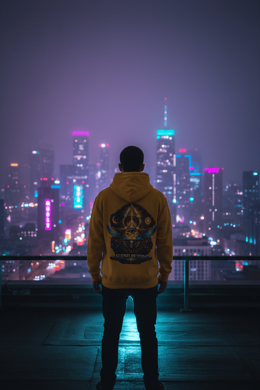 Rooftop City View