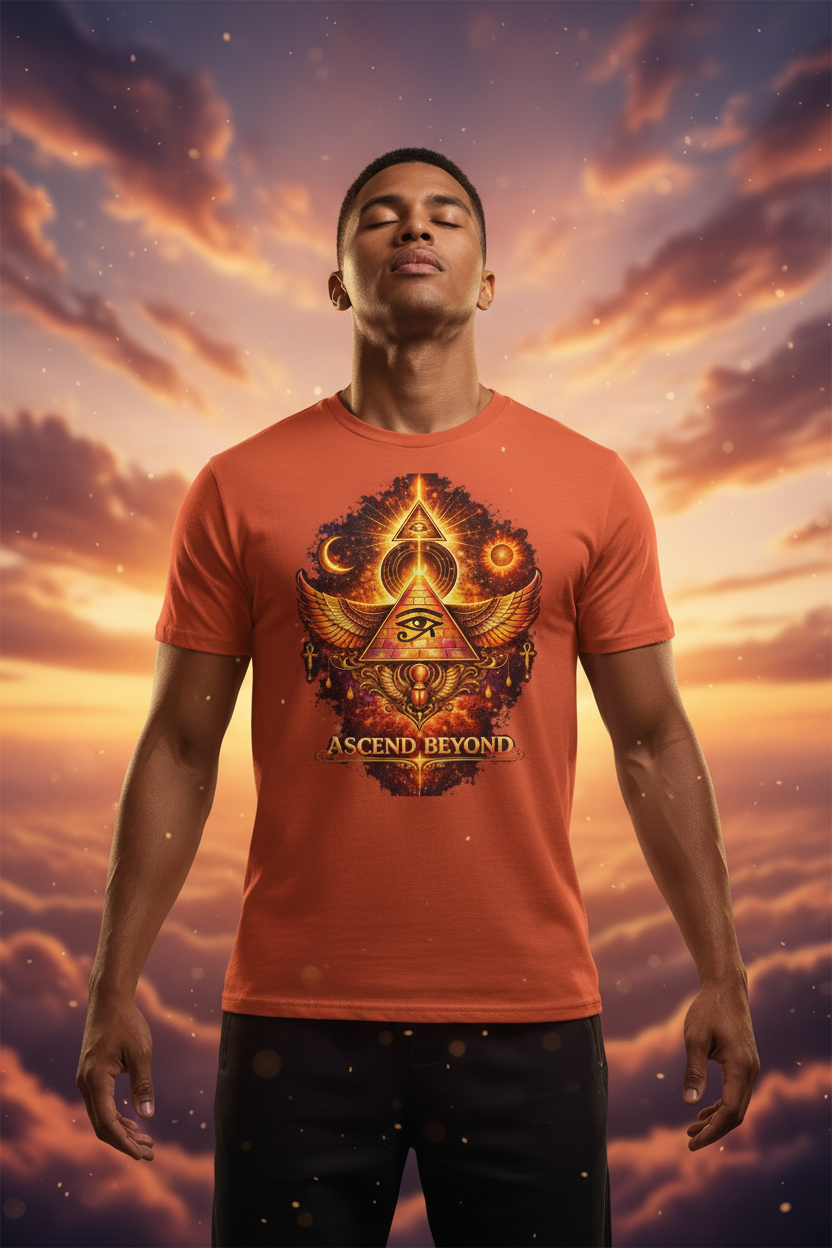 Ascend Beyond Tee Golden Hour