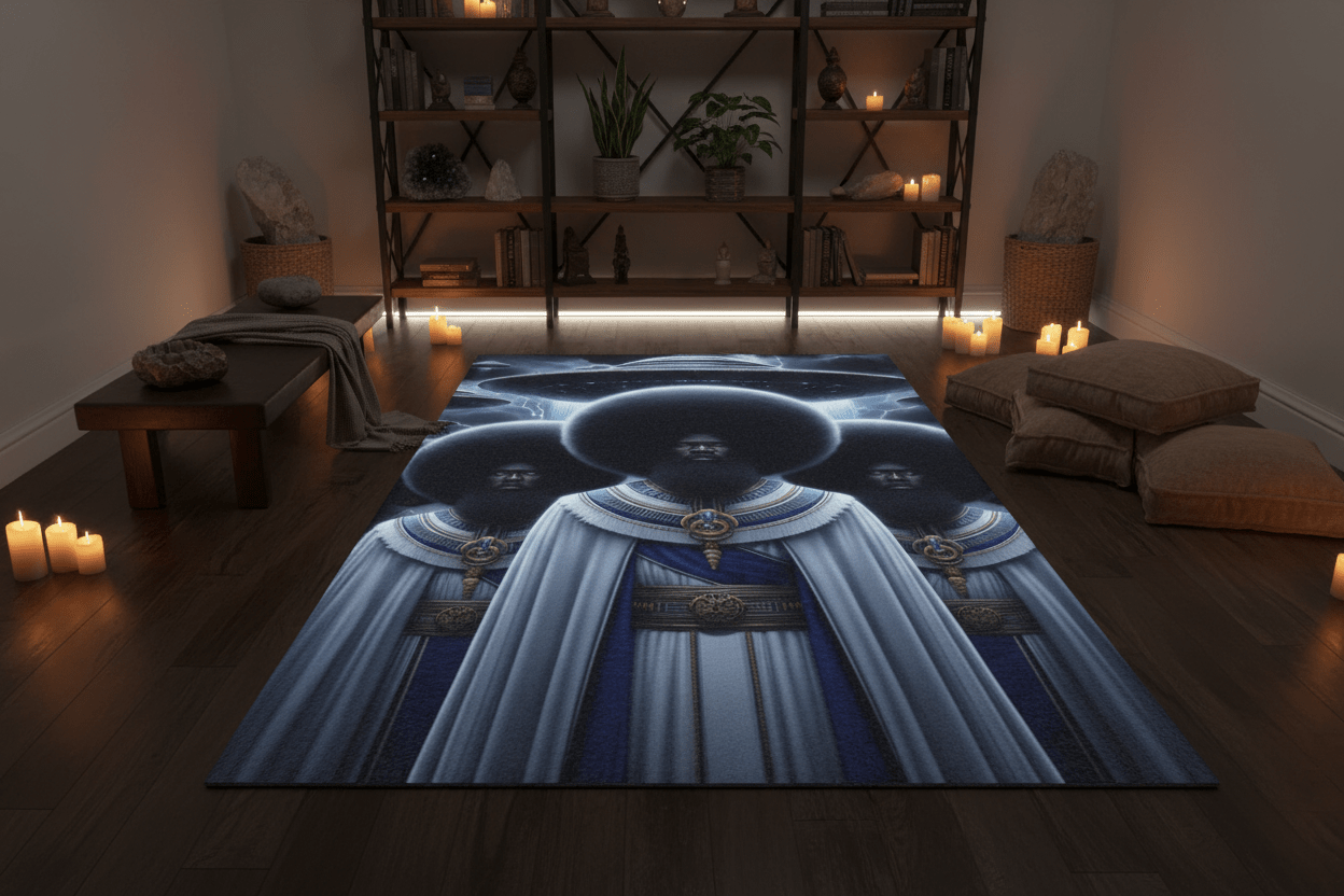 Cosmic Elders Rug — Meditation Sacred Space