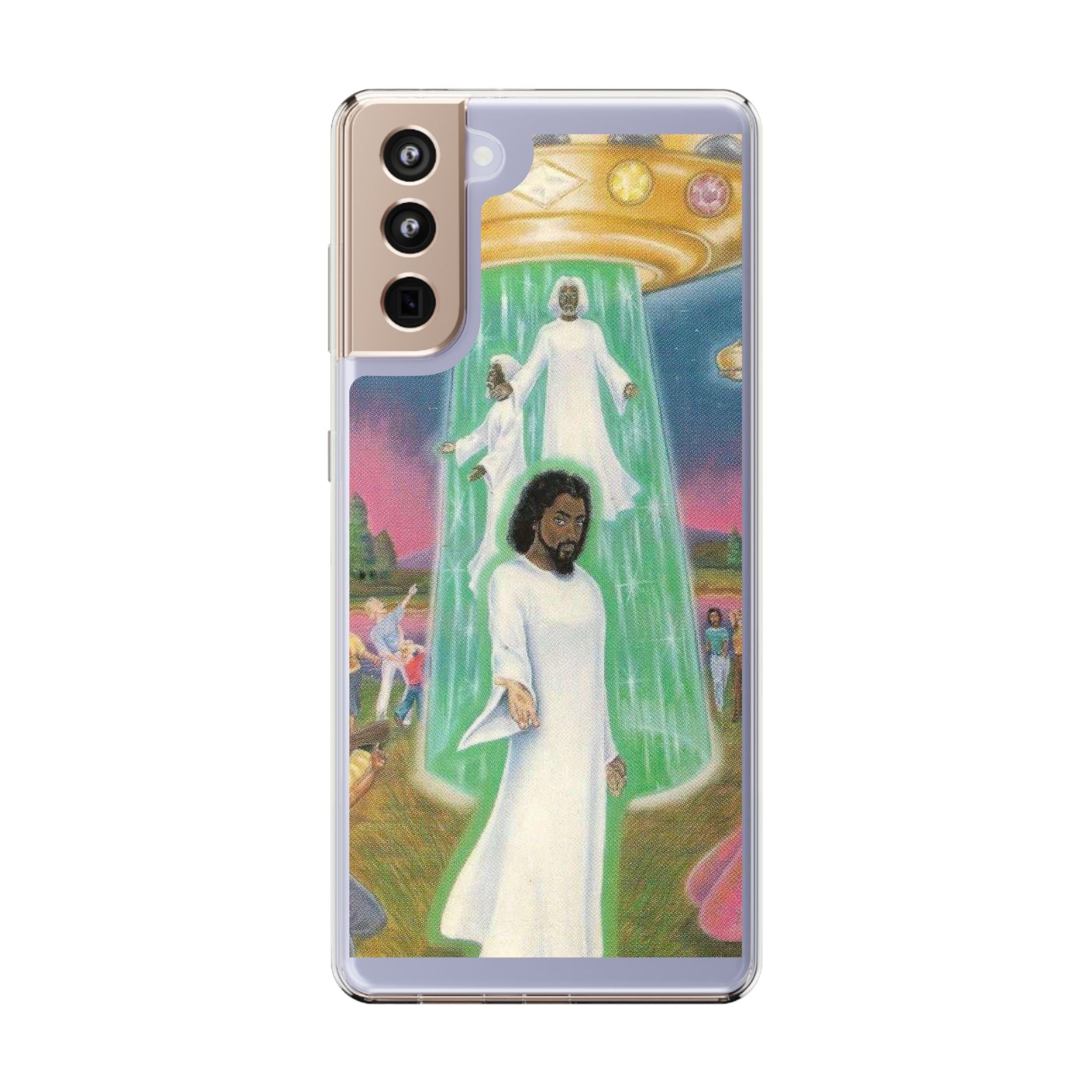 Cosmic Art Phone Case - Vibrant Spiritual Design, Bohemian Phone Cover, Unique Gift for Him/Her, Festival Accessory, Home Decor Printify