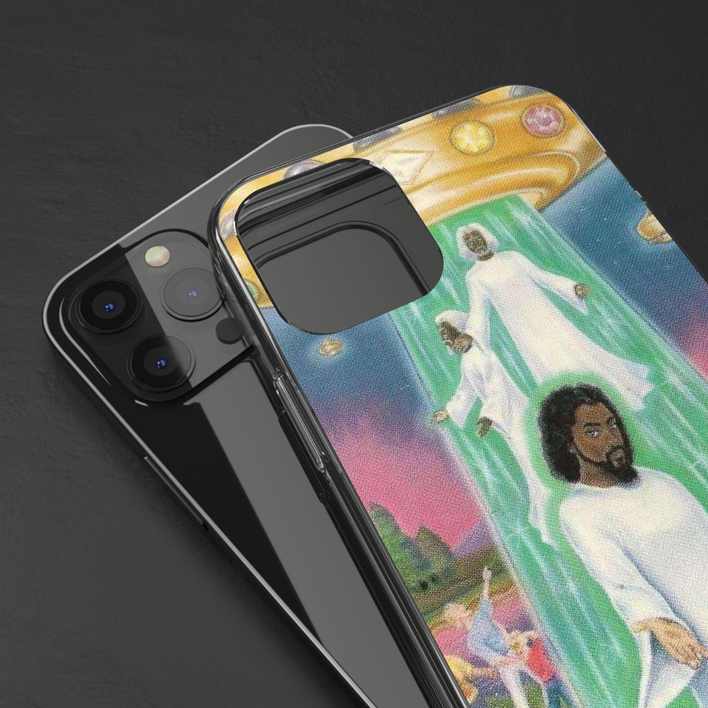 Cosmic Art Phone Case - Vibrant Spiritual Design, Bohemian Phone Cover, Unique Gift for Him/Her, Festival Accessory, Home Decor Printify