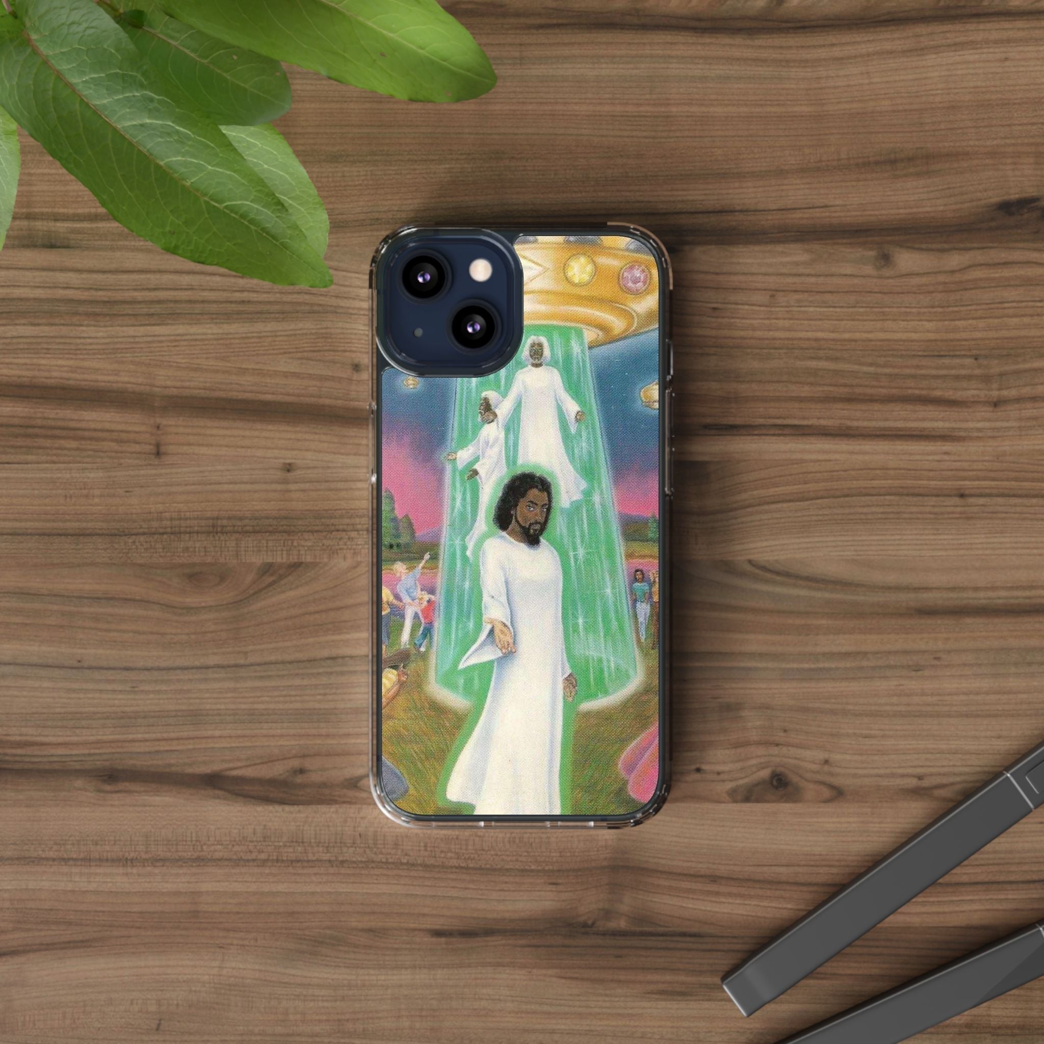 Cosmic Art Phone Case - Vibrant Spiritual Design, Bohemian Phone Cover, Unique Gift for Him/Her, Festival Accessory, Home Decor Printify
