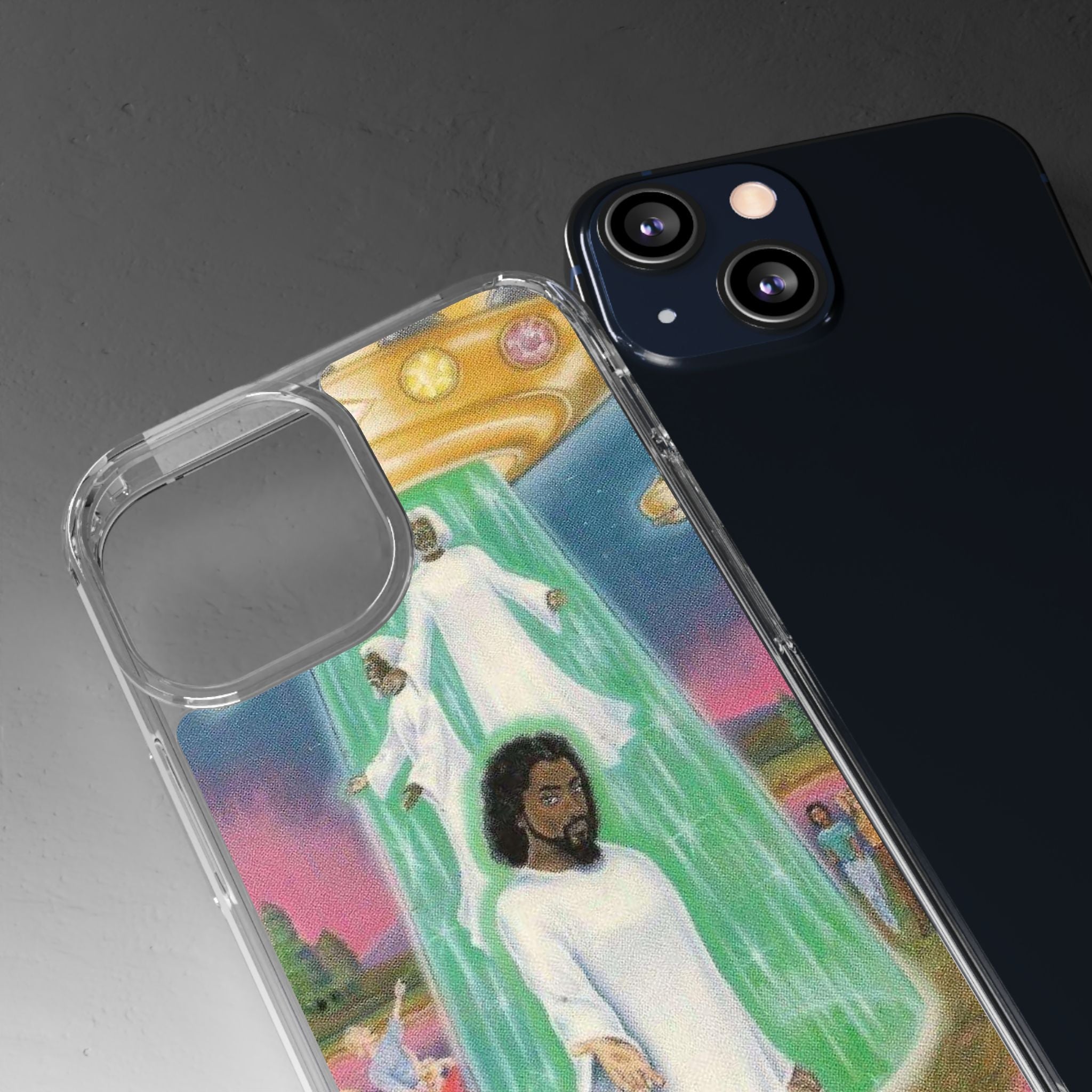 Cosmic Art Phone Case - Vibrant Spiritual Design, Bohemian Phone Cover, Unique Gift for Him/Her, Festival Accessory, Home Decor Printify