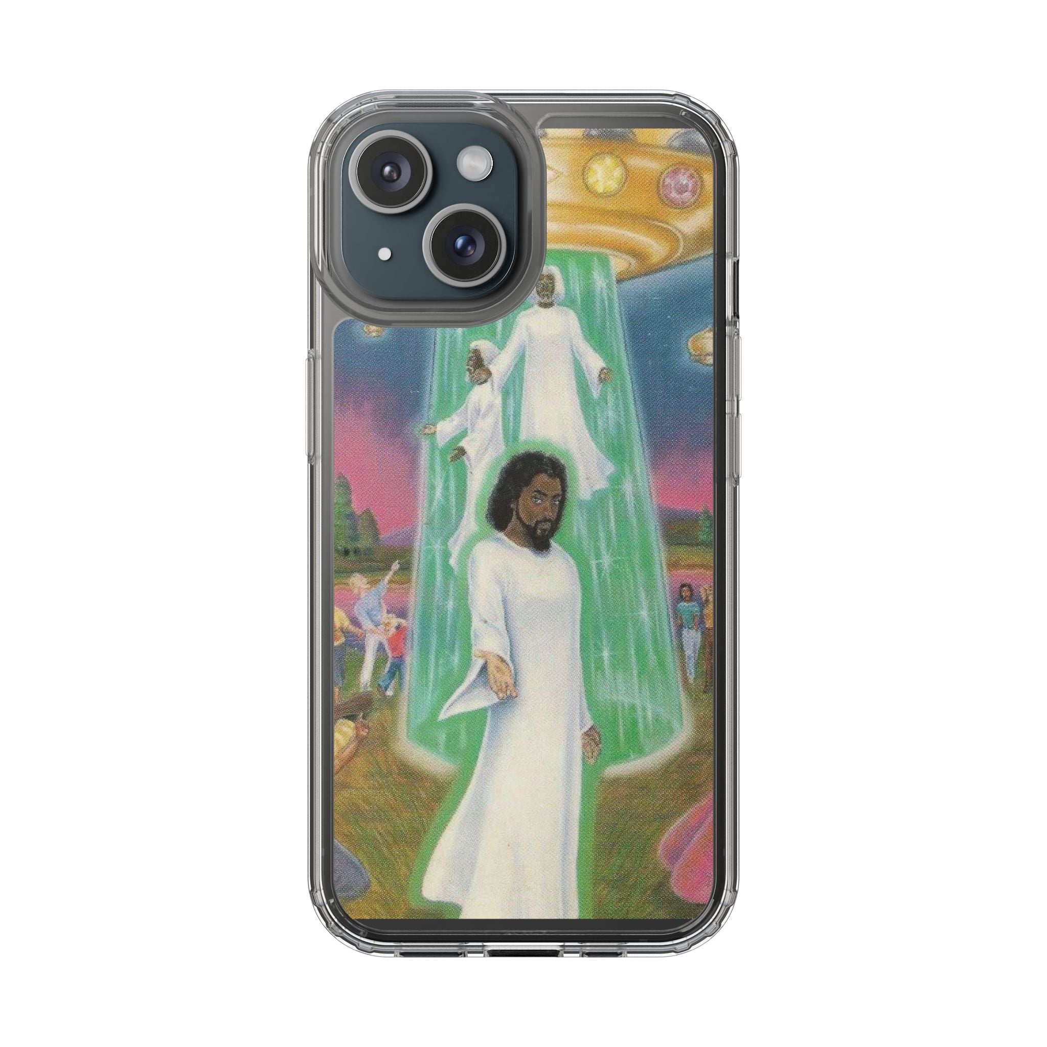 Cosmic Art Phone Case - Vibrant Spiritual Design, Bohemian Phone Cover, Unique Gift for Him/Her, Festival Accessory, Home Decor Printify