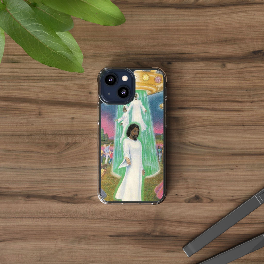 Cosmic Art Phone Case - Vibrant Spiritual Design, Bohemian Phone Cover, Unique Gift for Him/Her, Festival Accessory, Home Decor Printify