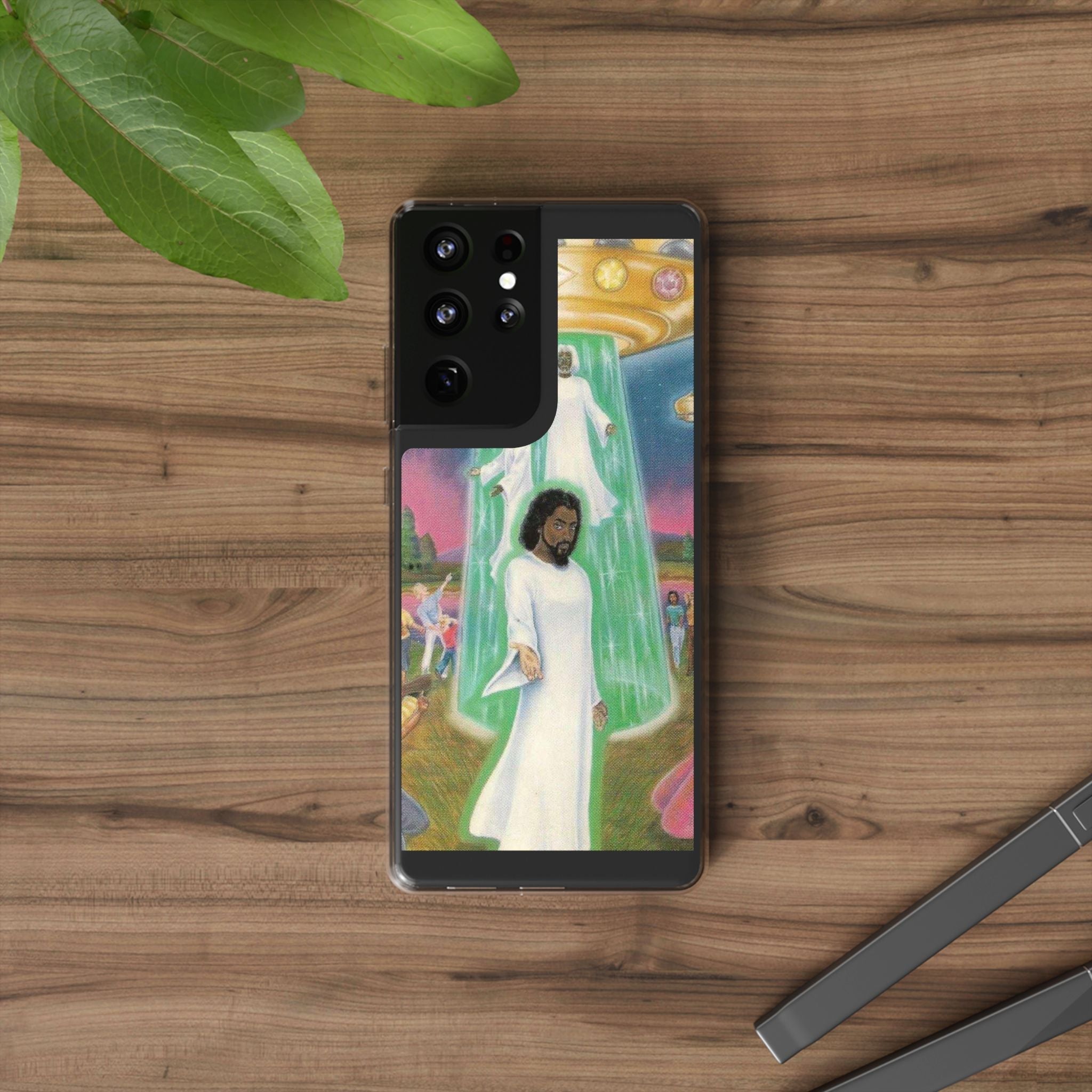 Cosmic Art Phone Case - Vibrant Spiritual Design, Bohemian Phone Cover, Unique Gift for Him/Her, Festival Accessory, Home Decor Printify