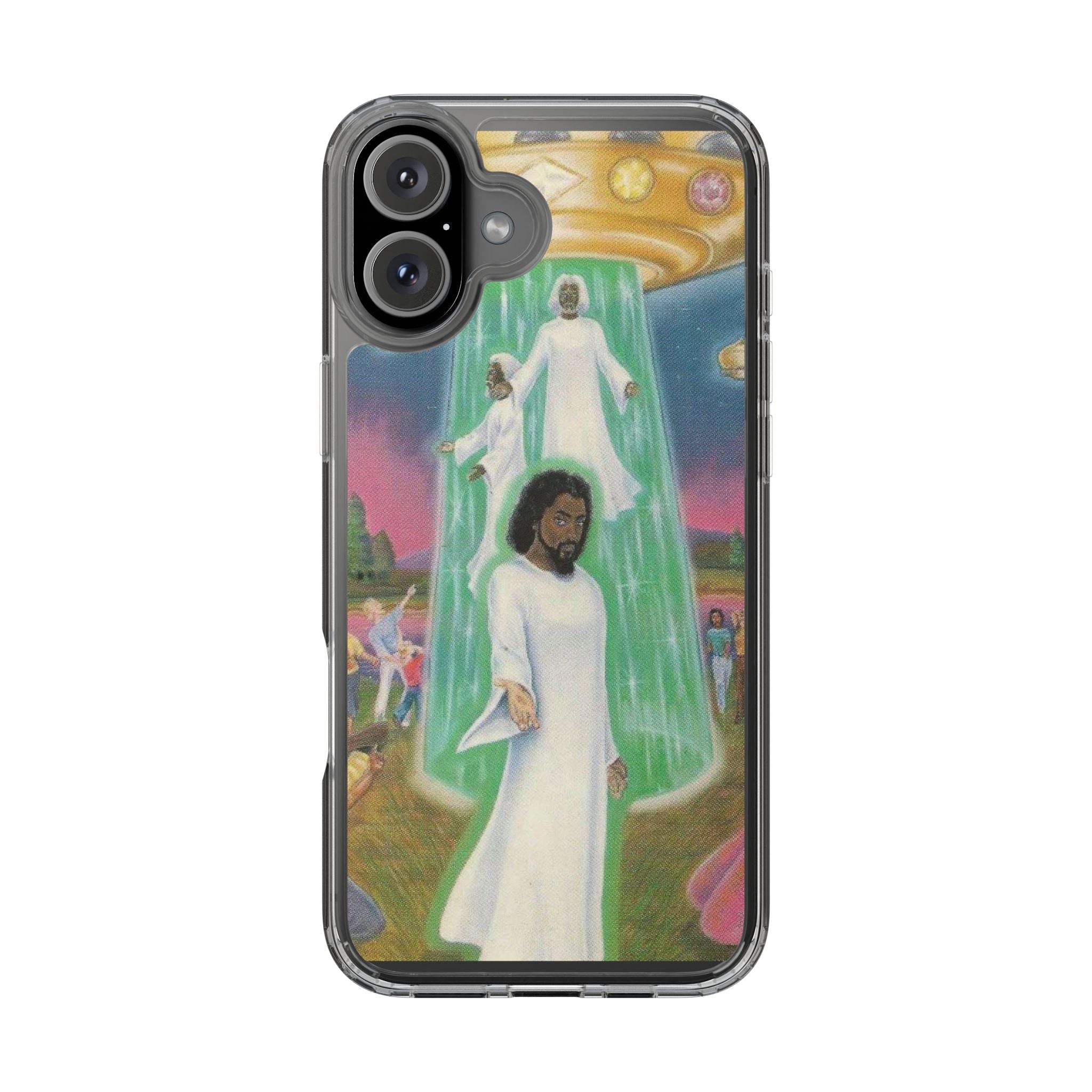 Cosmic Art Phone Case - Vibrant Spiritual Design, Bohemian Phone Cover, Unique Gift for Him/Her, Festival Accessory, Home Decor Printify