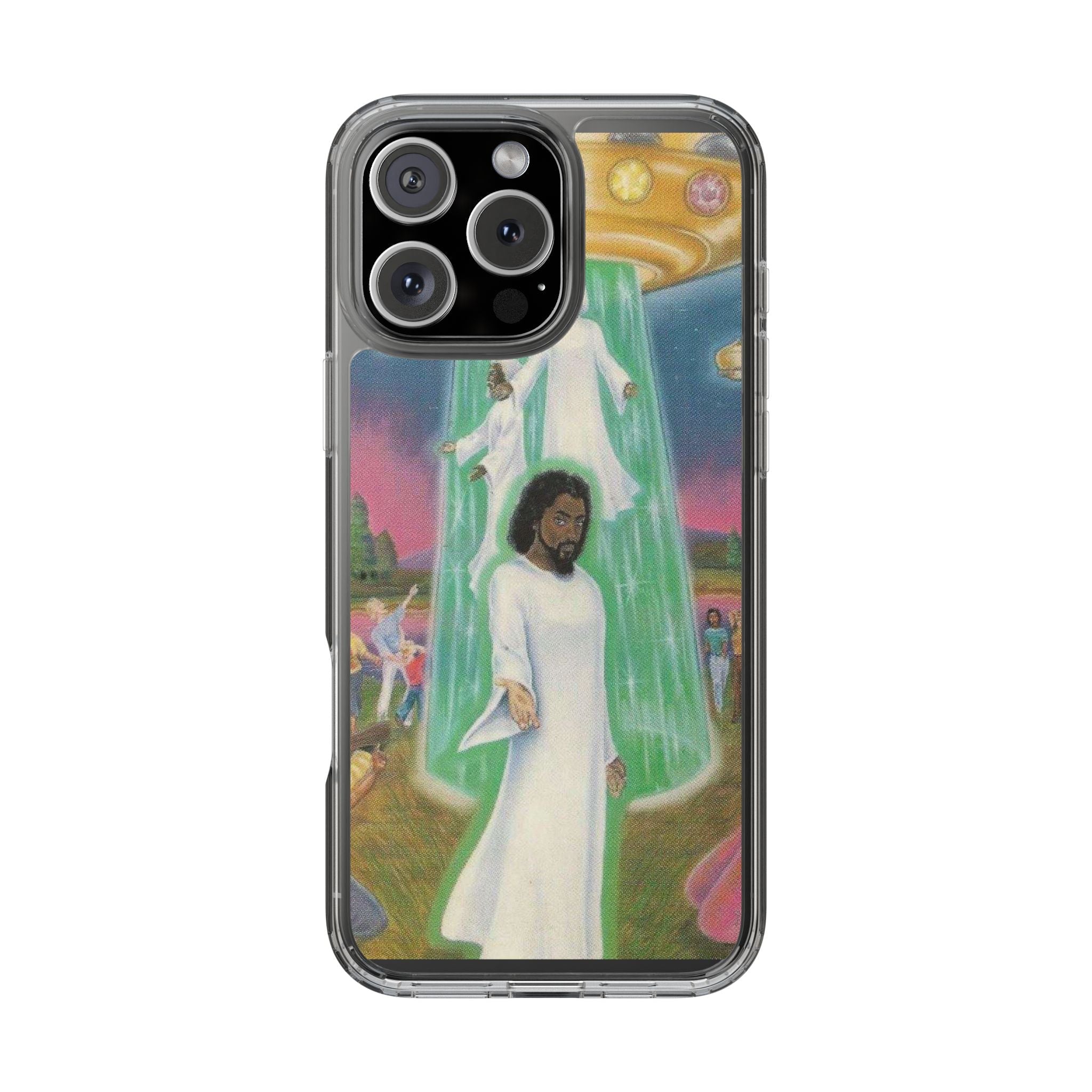 Cosmic Art Phone Case - Vibrant Spiritual Design, Bohemian Phone Cover, Unique Gift for Him/Her, Festival Accessory, Home Decor Printify