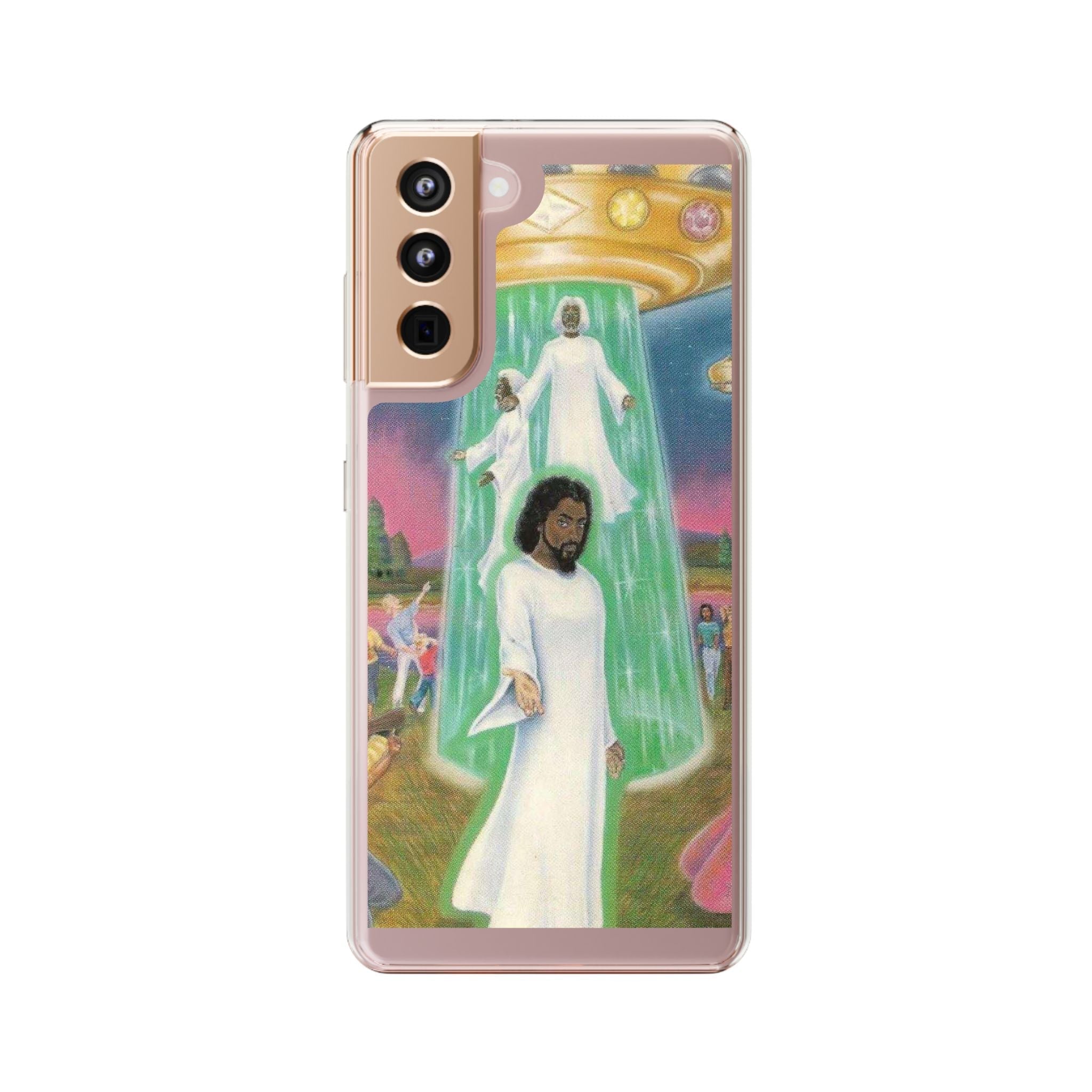 Cosmic Art Phone Case - Vibrant Spiritual Design, Bohemian Phone Cover, Unique Gift for Him/Her, Festival Accessory, Home Decor Printify