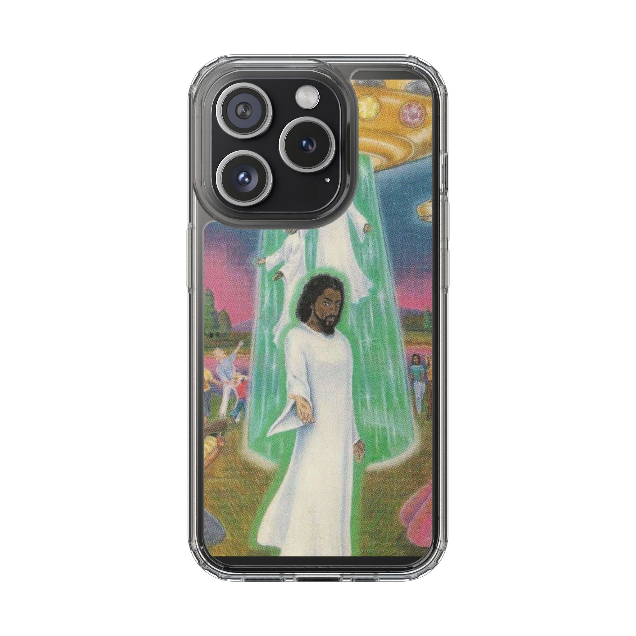 Cosmic Art Phone Case - Vibrant Spiritual Design, Bohemian Phone Cover, Unique Gift for Him/Her, Festival Accessory, Home Decor Printify