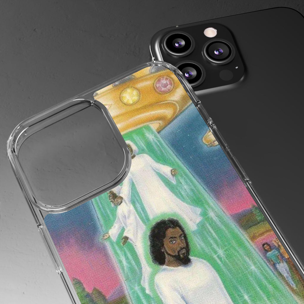 Cosmic Art Phone Case - Vibrant Spiritual Design, Bohemian Phone Cover, Unique Gift for Him/Her, Festival Accessory, Home Decor Printify