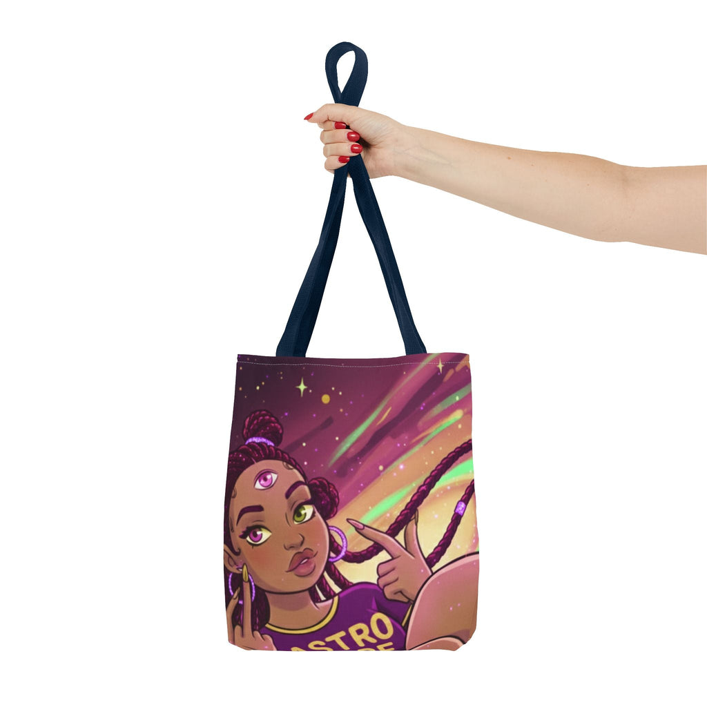 Astro Babe Three Eyes Tote Bag — Cosmic Eye Print