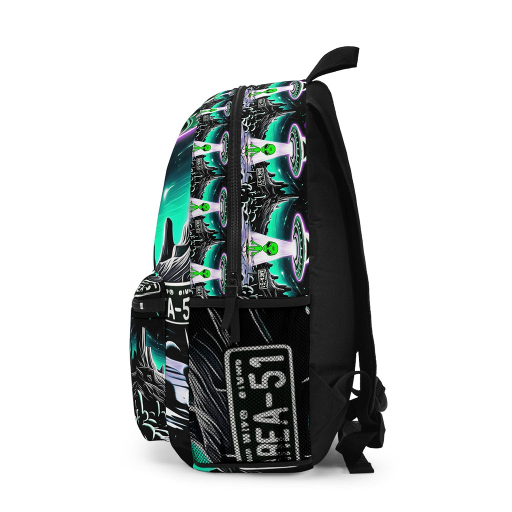 Alien Utopia Backpack – UFO Streetwear Daypack Printify