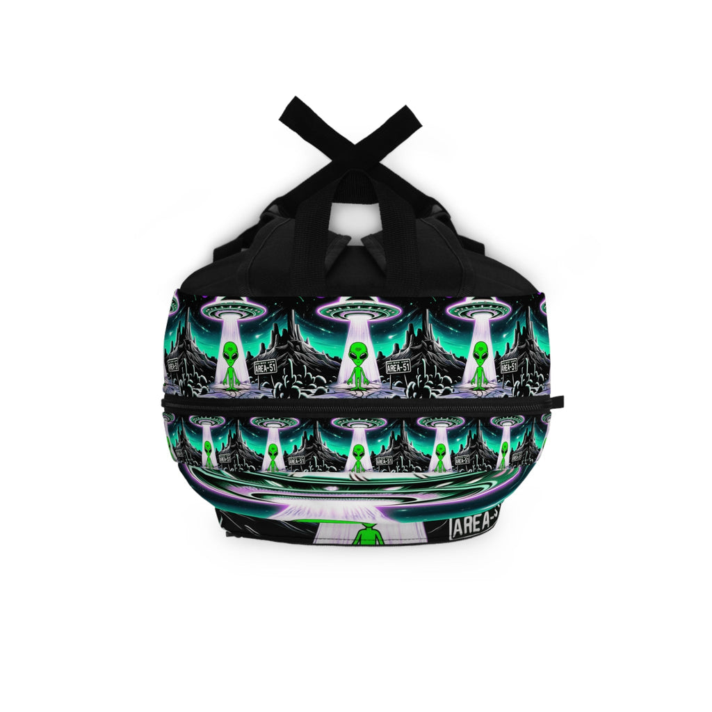 Alien Utopia Backpack – UFO Streetwear Daypack Printify