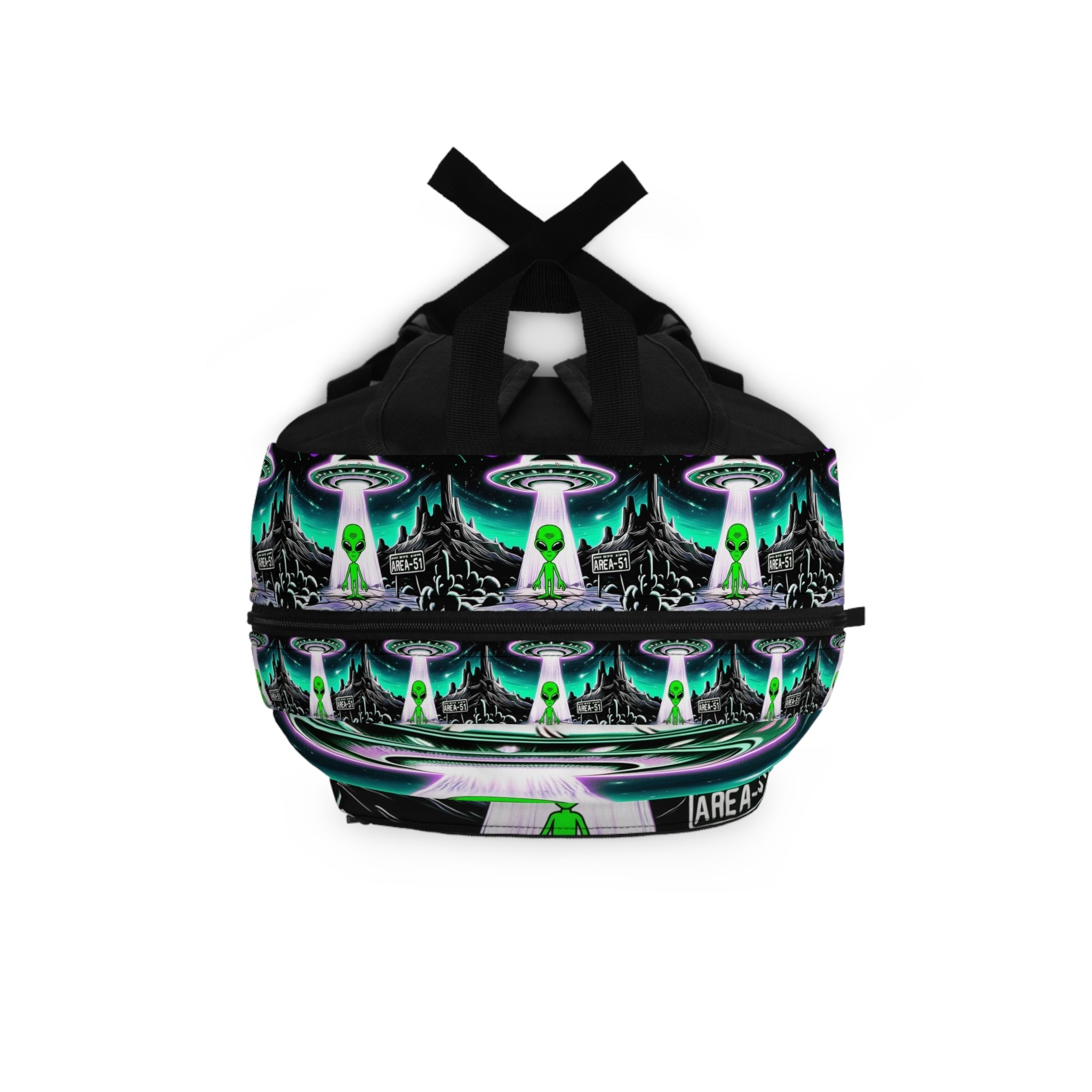 Alien Utopia Backpack – UFO Streetwear Daypack Printify