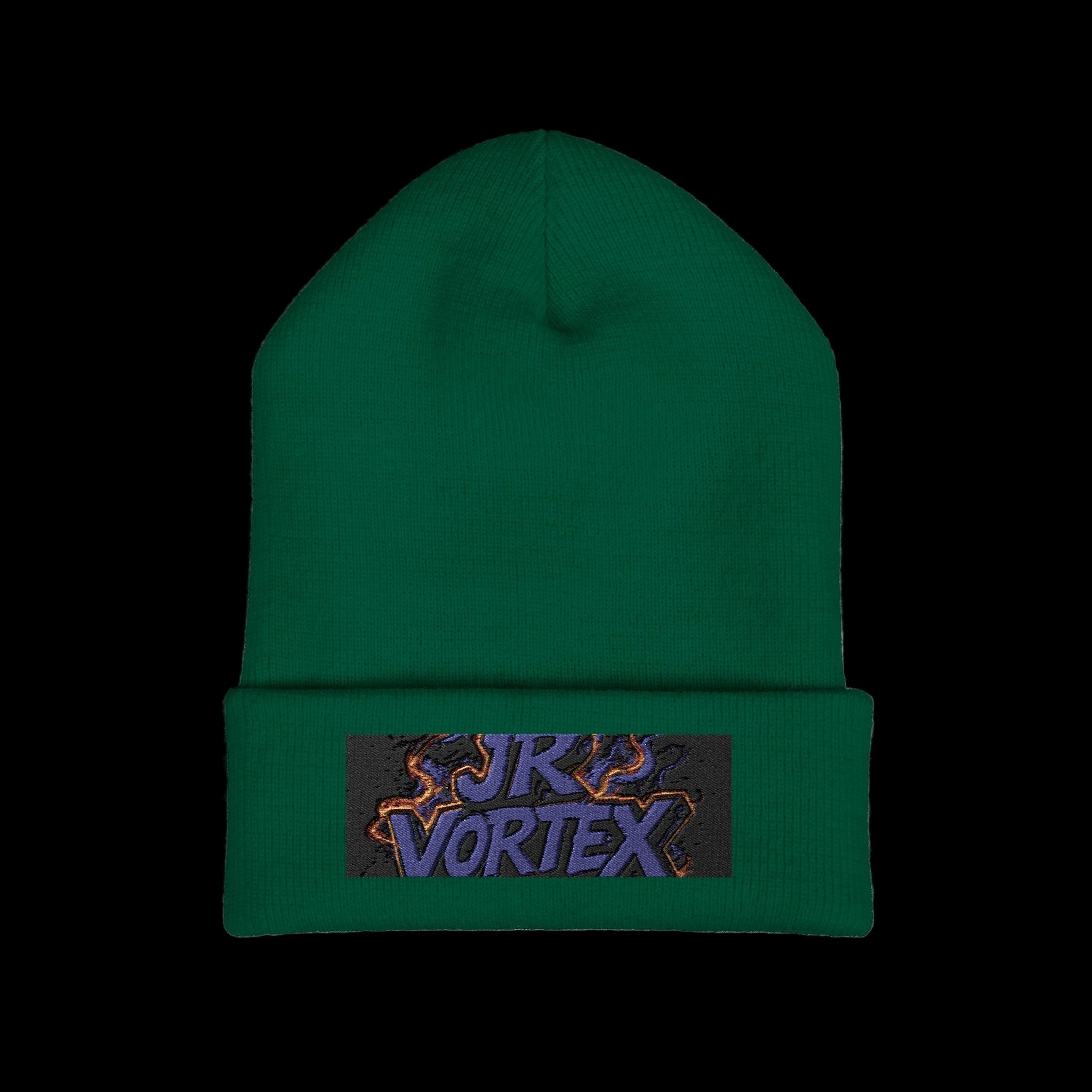 Beanie Hat Embroidered with JR Vortex Design✨️