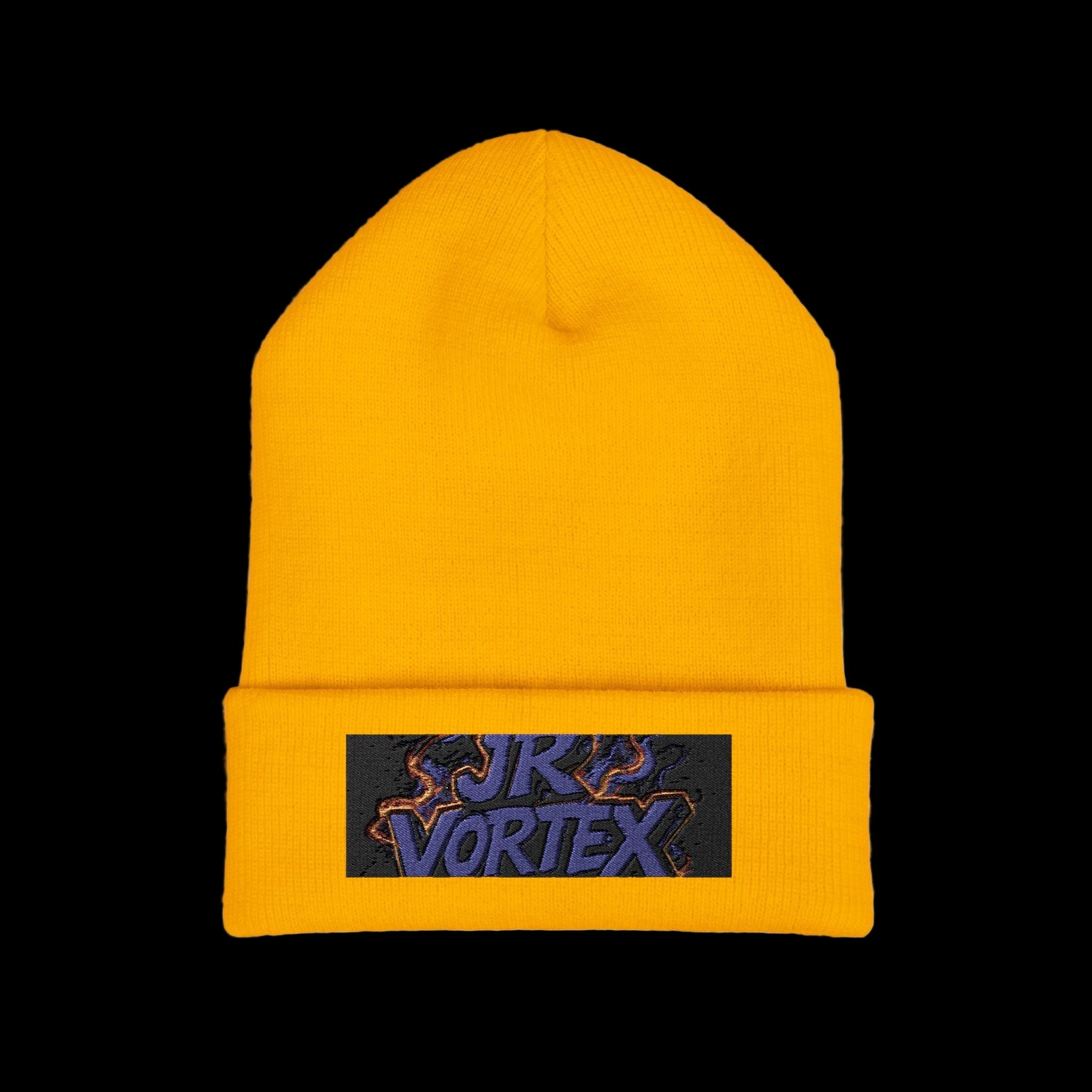 Beanie Hat Embroidered with JR Vortex Design✨️