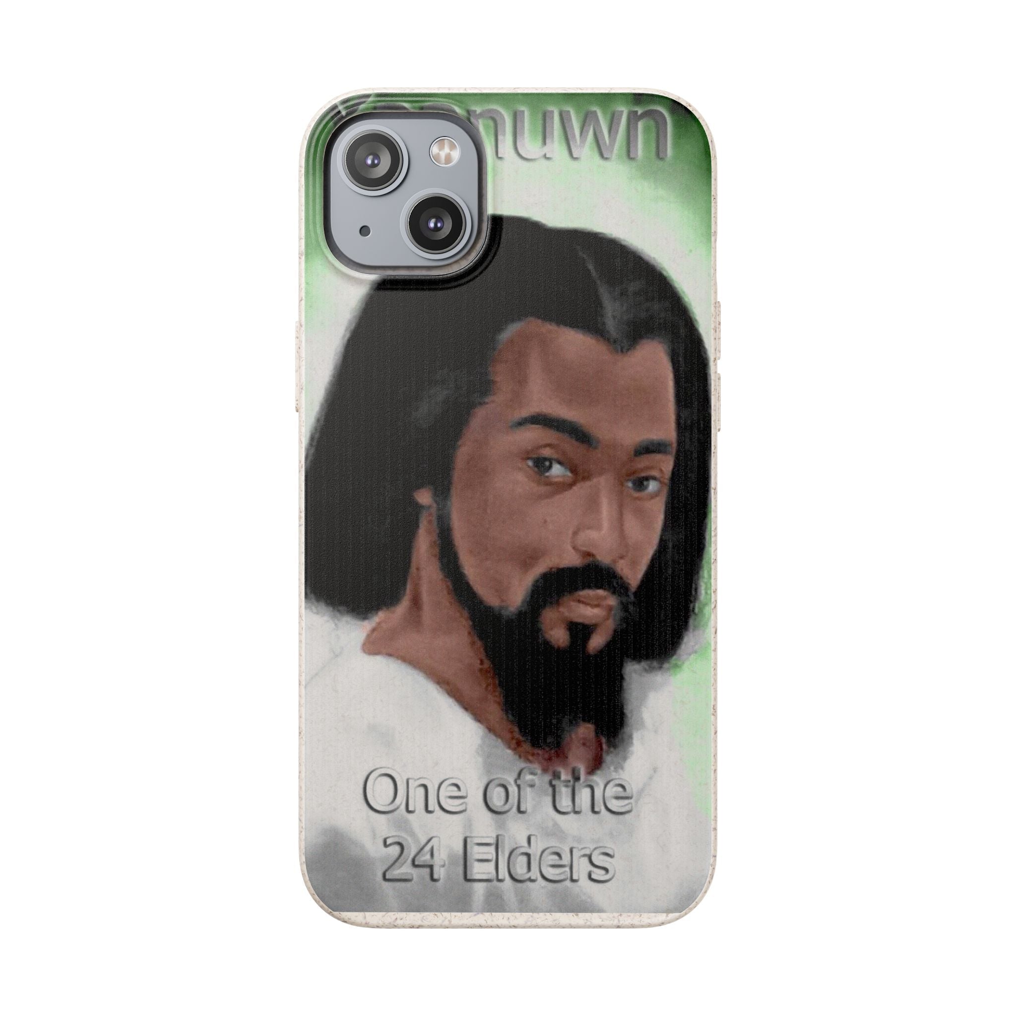 Biodegradable Phone Case with Elder Design - Eco-Friendly, Gift for Spiritual Seekers, Unique Phone Accessories, Sustainable Style, Nature Printify
