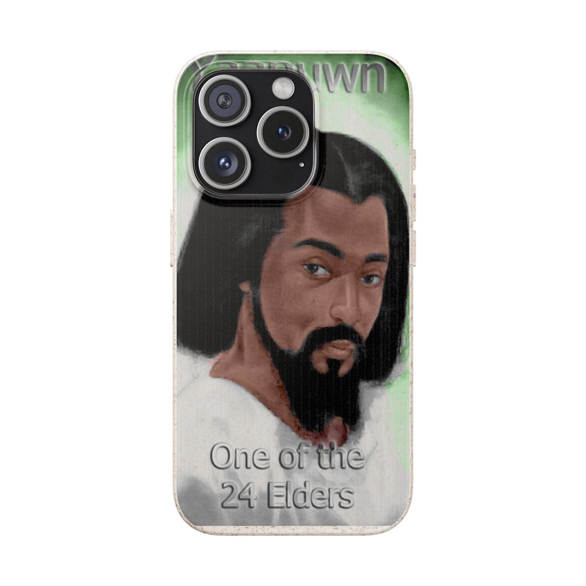 Biodegradable Phone Case with Elder Design - Eco-Friendly, Gift for Spiritual Seekers, Unique Phone Accessories, Sustainable Style, Nature Printify