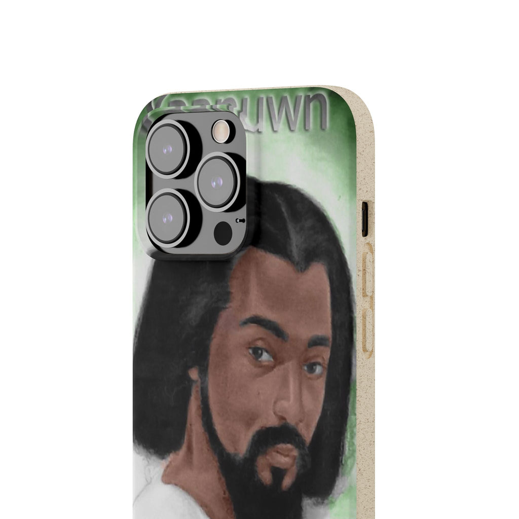 Biodegradable Phone Case with Elder Design - Eco-Friendly, Gift for Spiritual Seekers, Unique Phone Accessories, Sustainable Style, Nature Printify