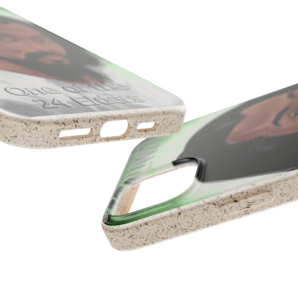 Biodegradable Phone Case with Elder Design - Eco-Friendly, Gift for Spiritual Seekers, Unique Phone Accessories, Sustainable Style, Nature Printify