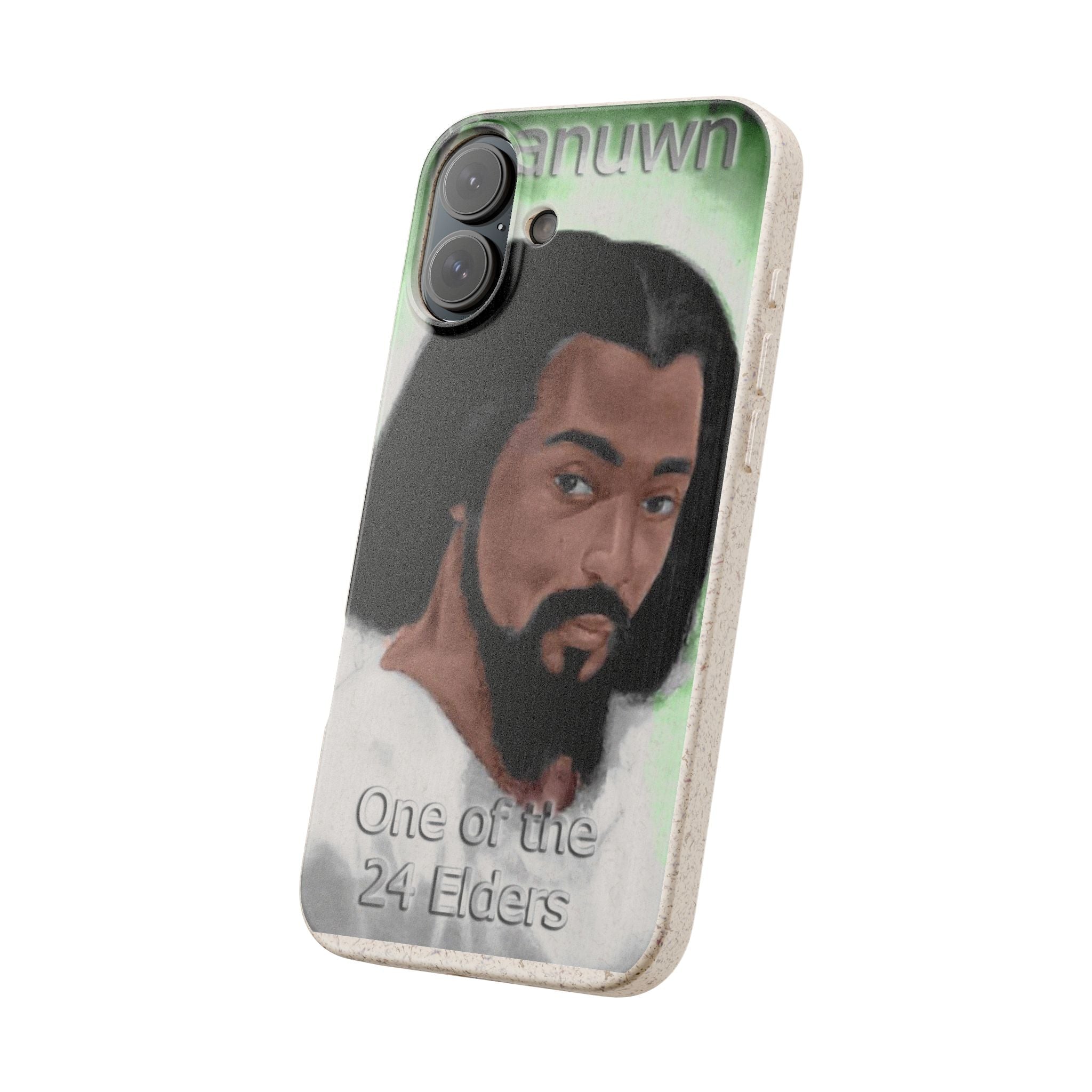 Biodegradable Phone Case with Elder Design - Eco-Friendly, Gift for Spiritual Seekers, Unique Phone Accessories, Sustainable Style, Nature Printify