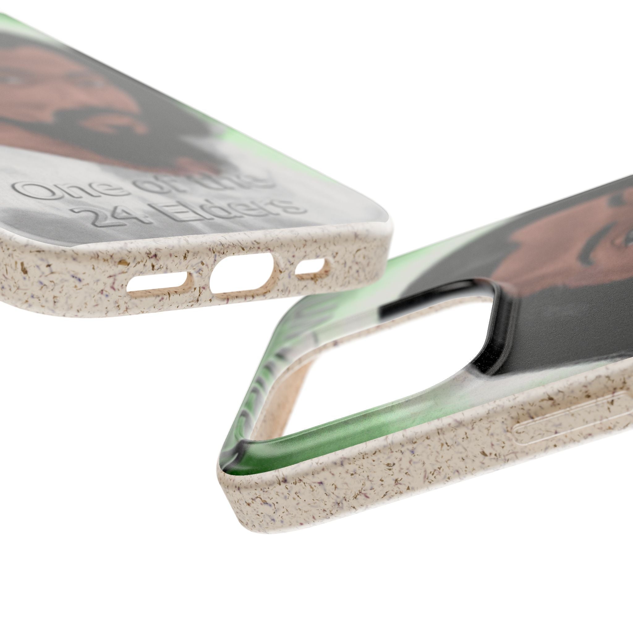 Biodegradable Phone Case with Elder Design - Eco-Friendly, Gift for Spiritual Seekers, Unique Phone Accessories, Sustainable Style, Nature Printify