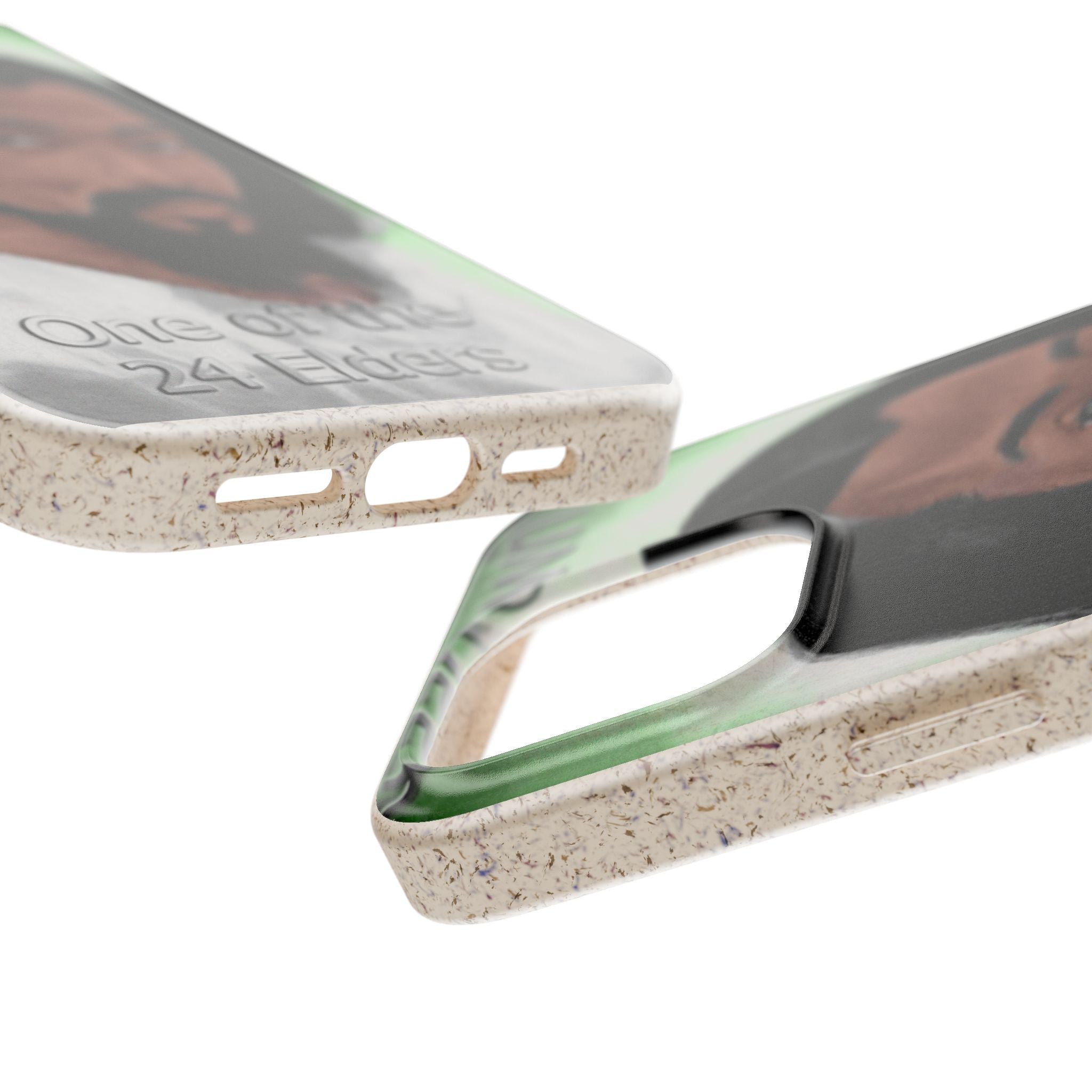 Biodegradable Phone Case with Elder Design - Eco-Friendly, Gift for Spiritual Seekers, Unique Phone Accessories, Sustainable Style, Nature Printify
