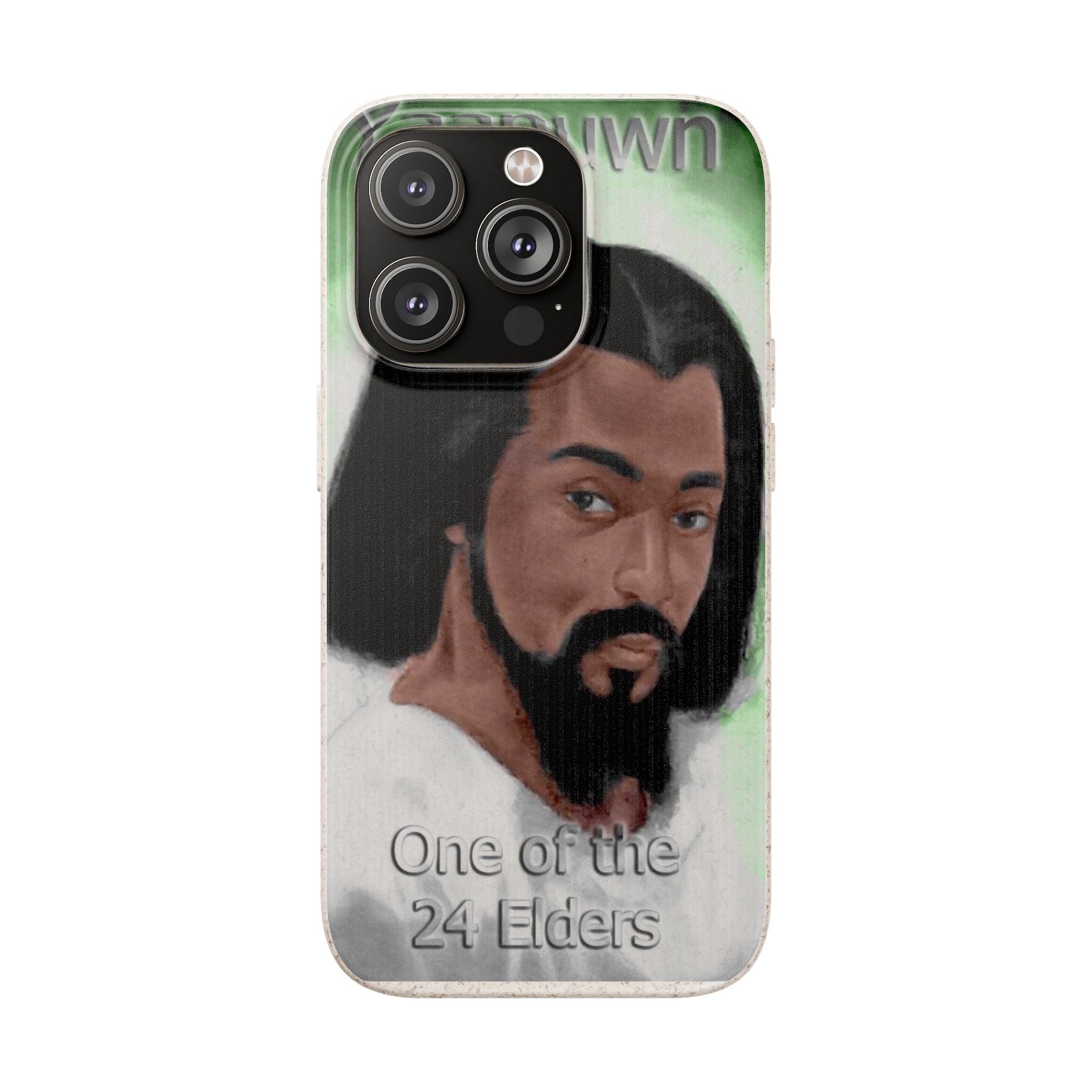 Biodegradable Phone Case with Elder Design - Eco-Friendly, Gift for Spiritual Seekers, Unique Phone Accessories, Sustainable Style, Nature Printify