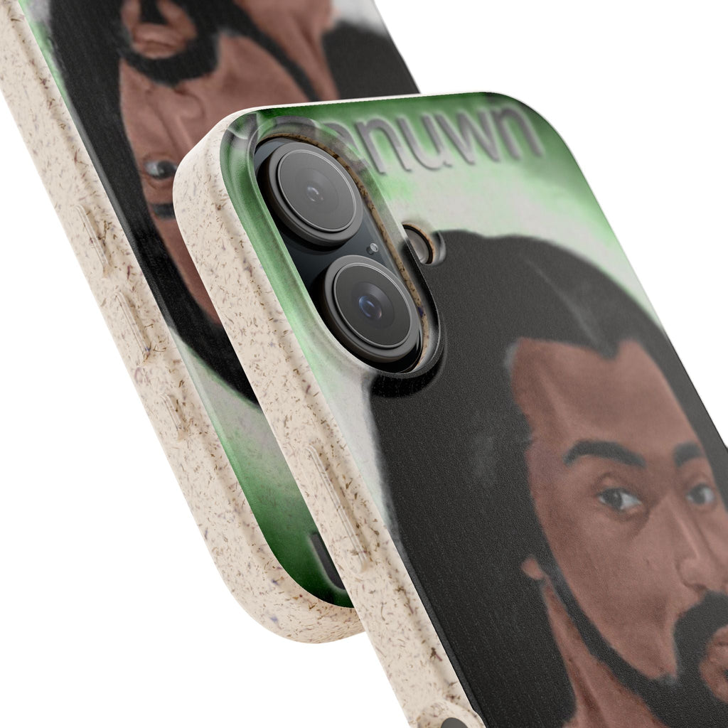 Biodegradable Phone Case with Elder Design - Eco-Friendly, Gift for Spiritual Seekers, Unique Phone Accessories, Sustainable Style, Nature Printify