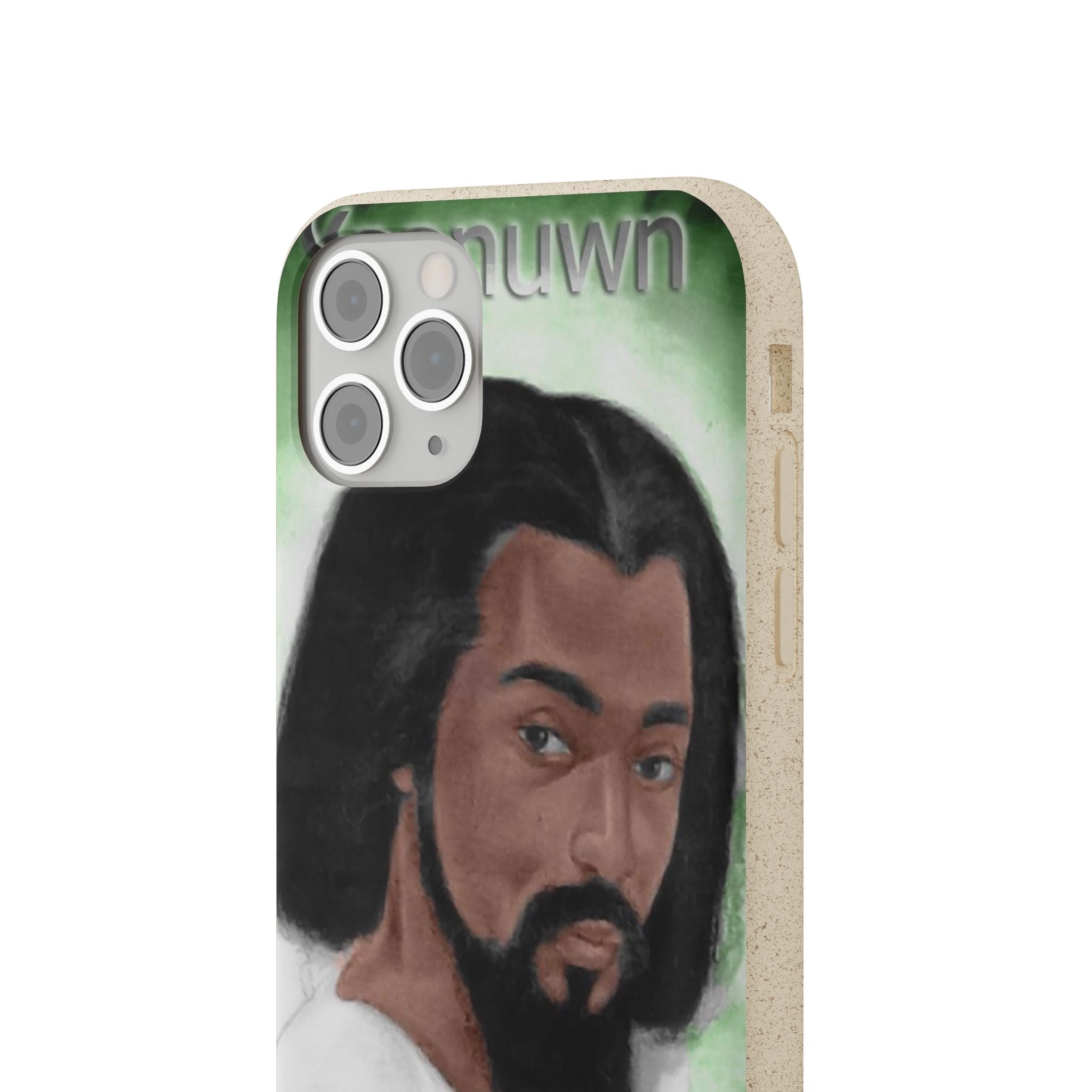 Biodegradable Phone Case with Elder Design - Eco-Friendly, Gift for Spiritual Seekers, Unique Phone Accessories, Sustainable Style, Nature Printify