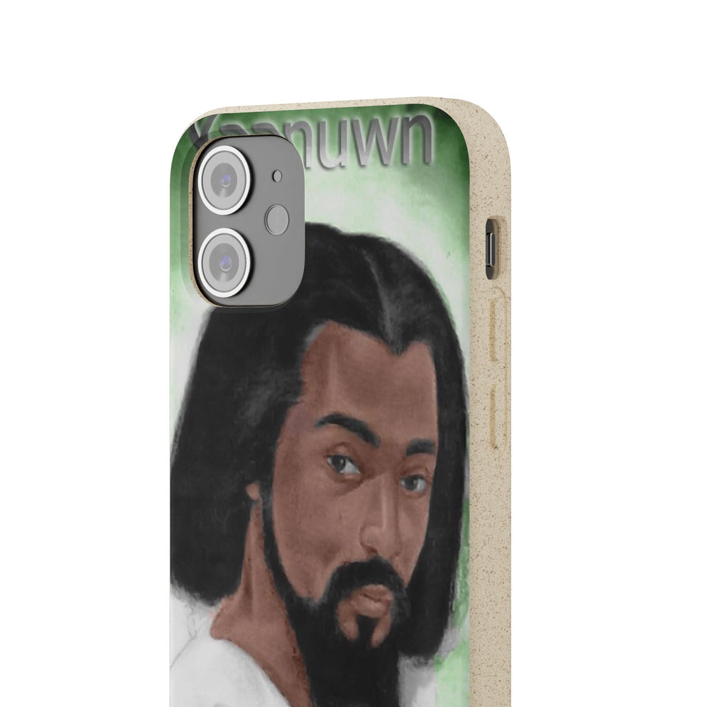 Biodegradable Phone Case with Elder Design - Eco-Friendly, Gift for Spiritual Seekers, Unique Phone Accessories, Sustainable Style, Nature Printify