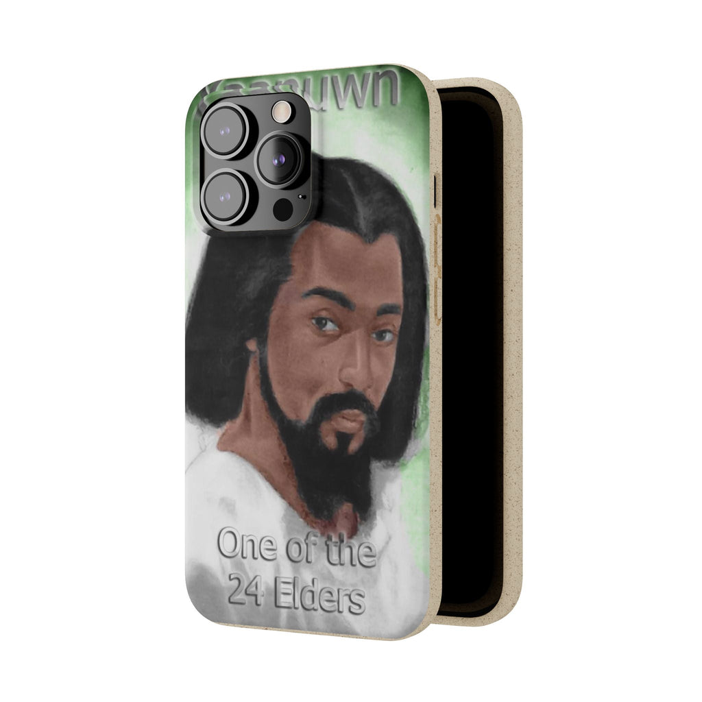 Biodegradable Phone Case with Elder Design - Eco-Friendly, Gift for Spiritual Seekers, Unique Phone Accessories, Sustainable Style, Nature Printify